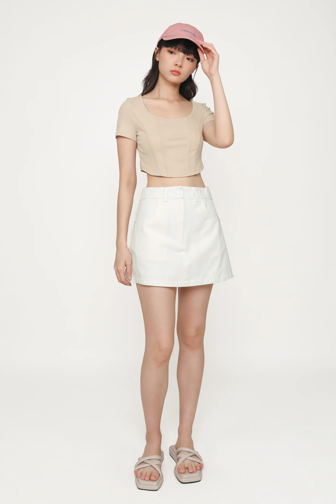 Eunice Curved Hem Tee - Image 20