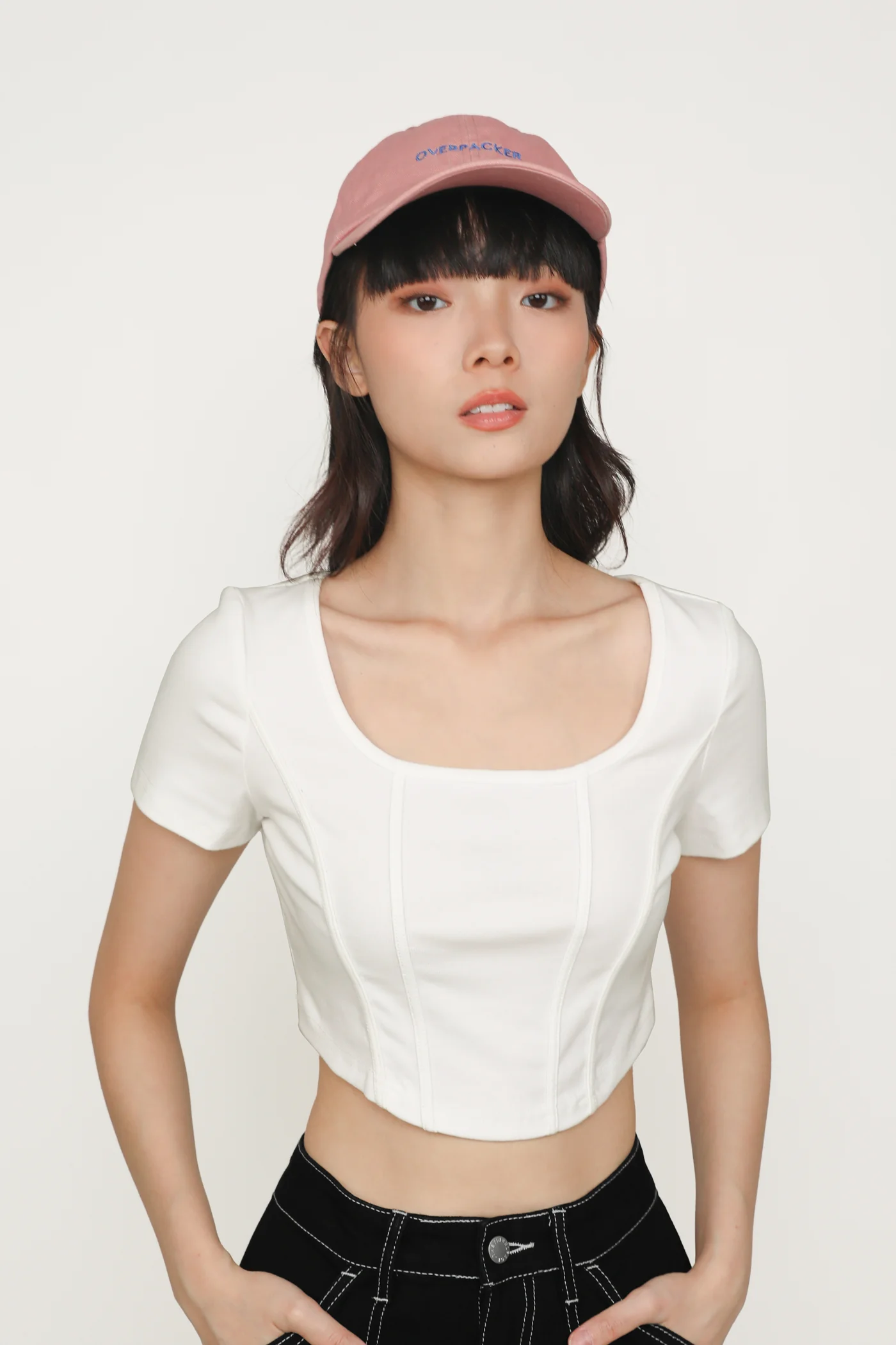 Eunice Curved Hem Tee - Image 4