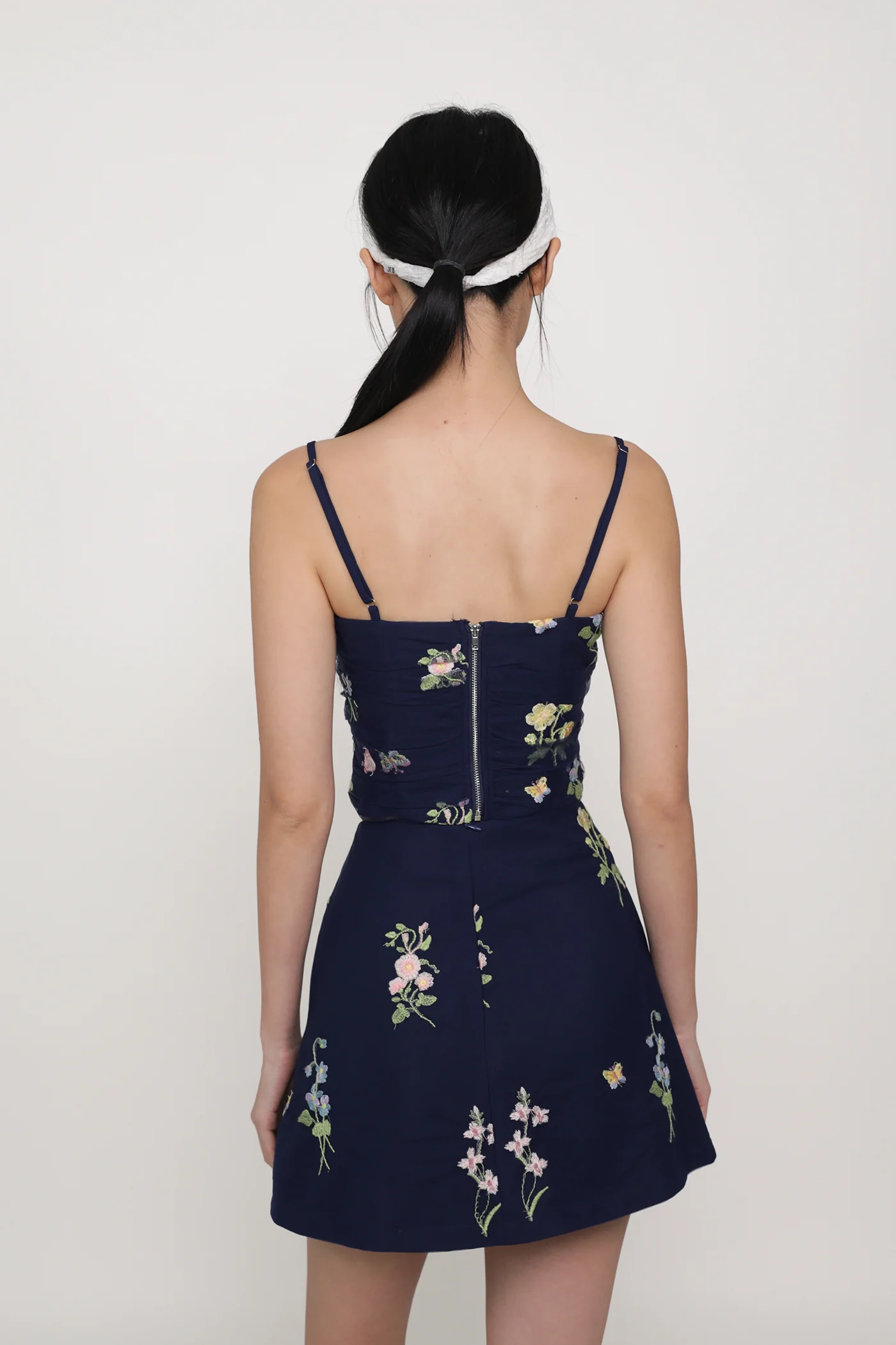 Evelina Embroidery Mesh Padded Top - Image 28