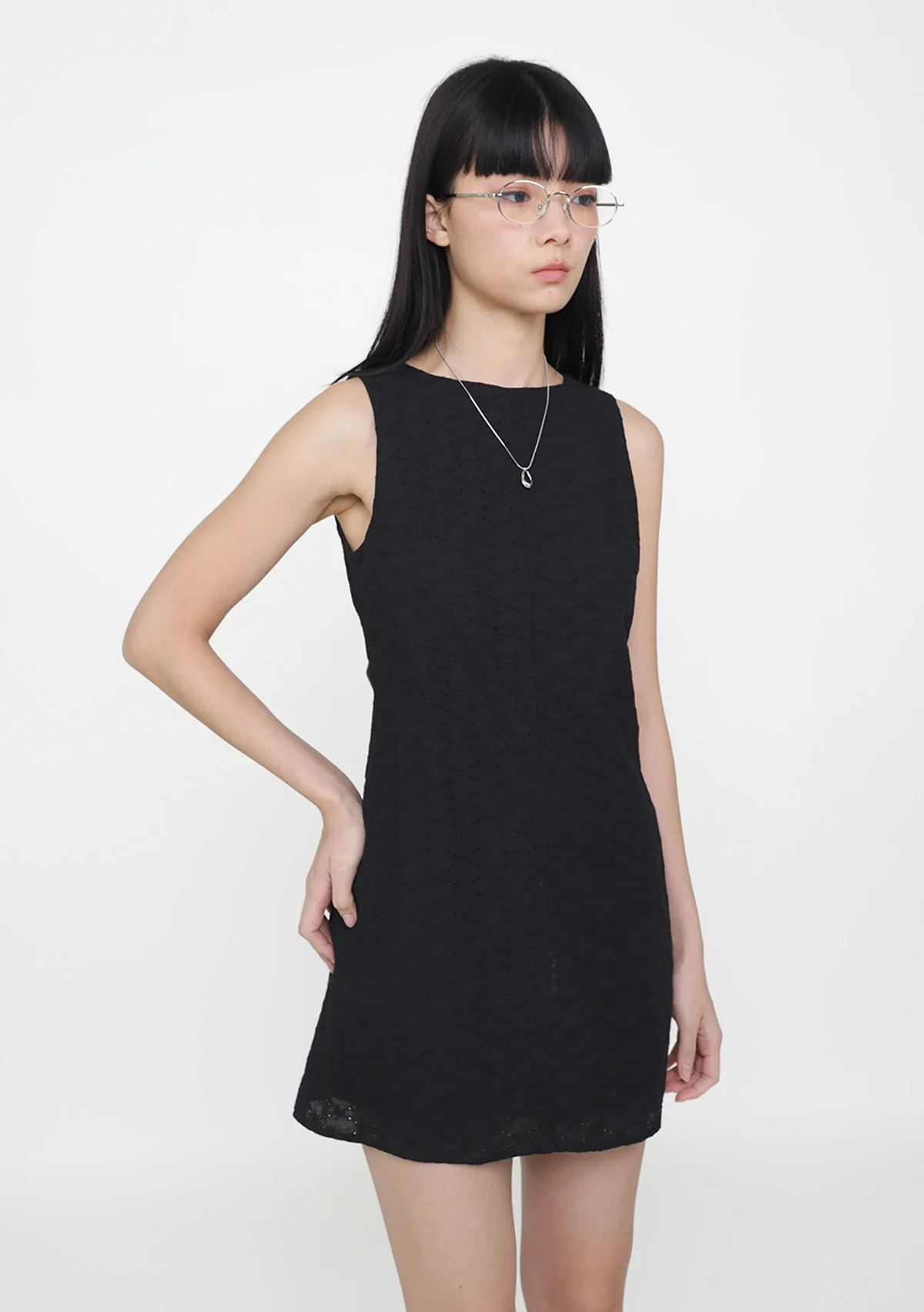 Kiana Eyelet Dress - Image 5