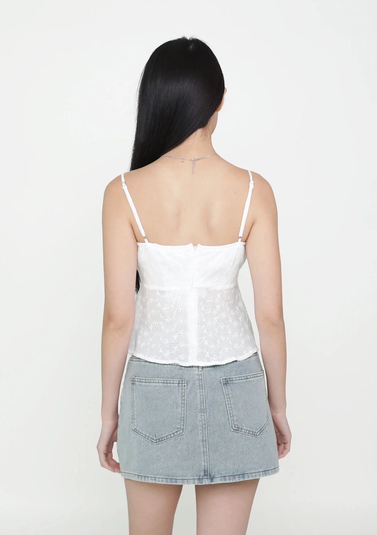 Yvonne Eyelet Lace Top - Image 10