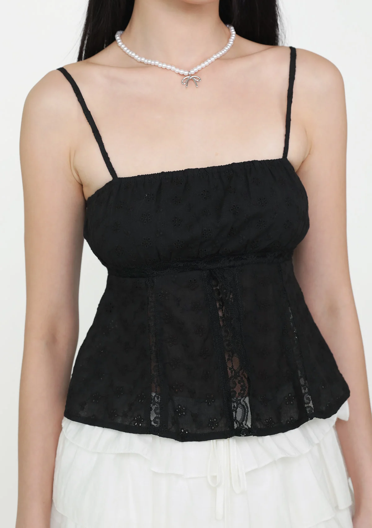 Yvonne Eyelet Lace Top - Image 14