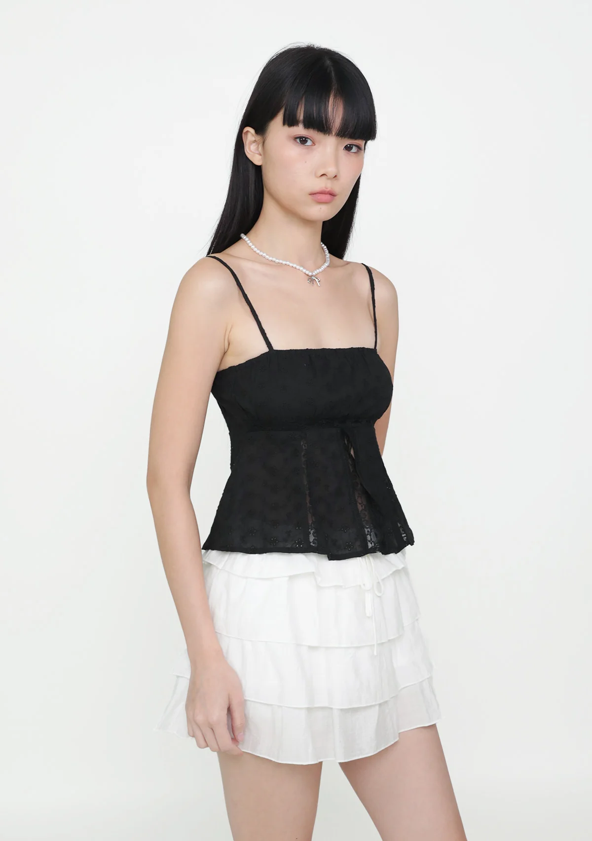 Yvonne Eyelet Lace Top - Image 15