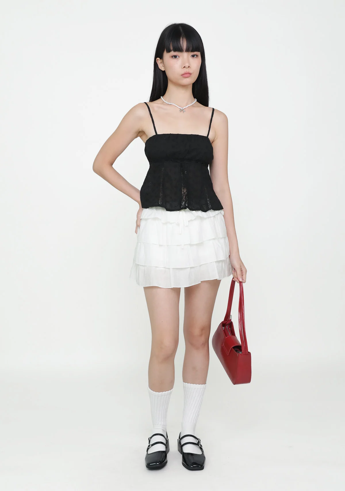 Yvonne Eyelet Lace Top - Image 16