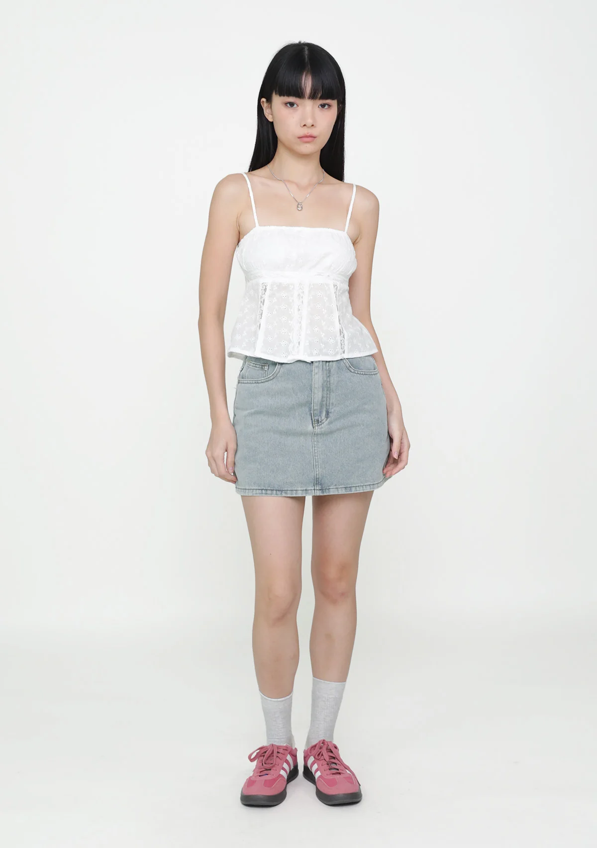 Yvonne Eyelet Lace Top - Image 2