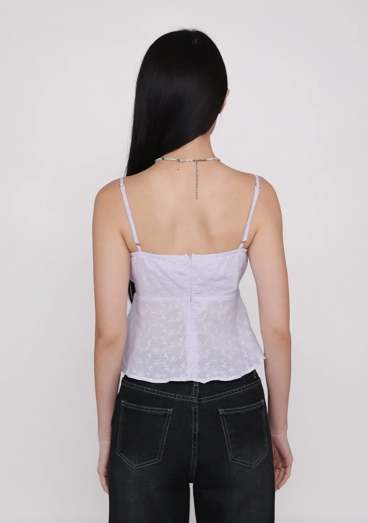 Yvonne Eyelet Lace Top - Image 21