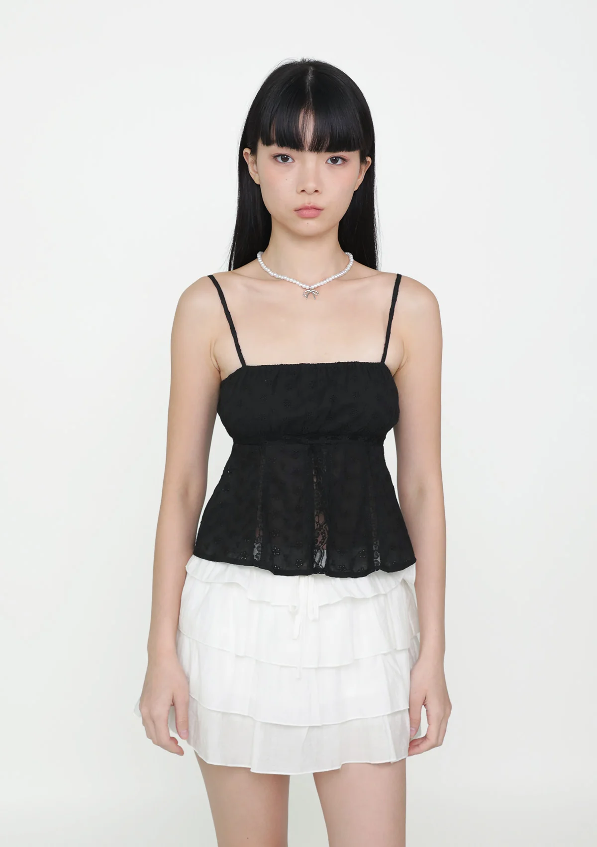 Yvonne Eyelet Lace Top - Image 4