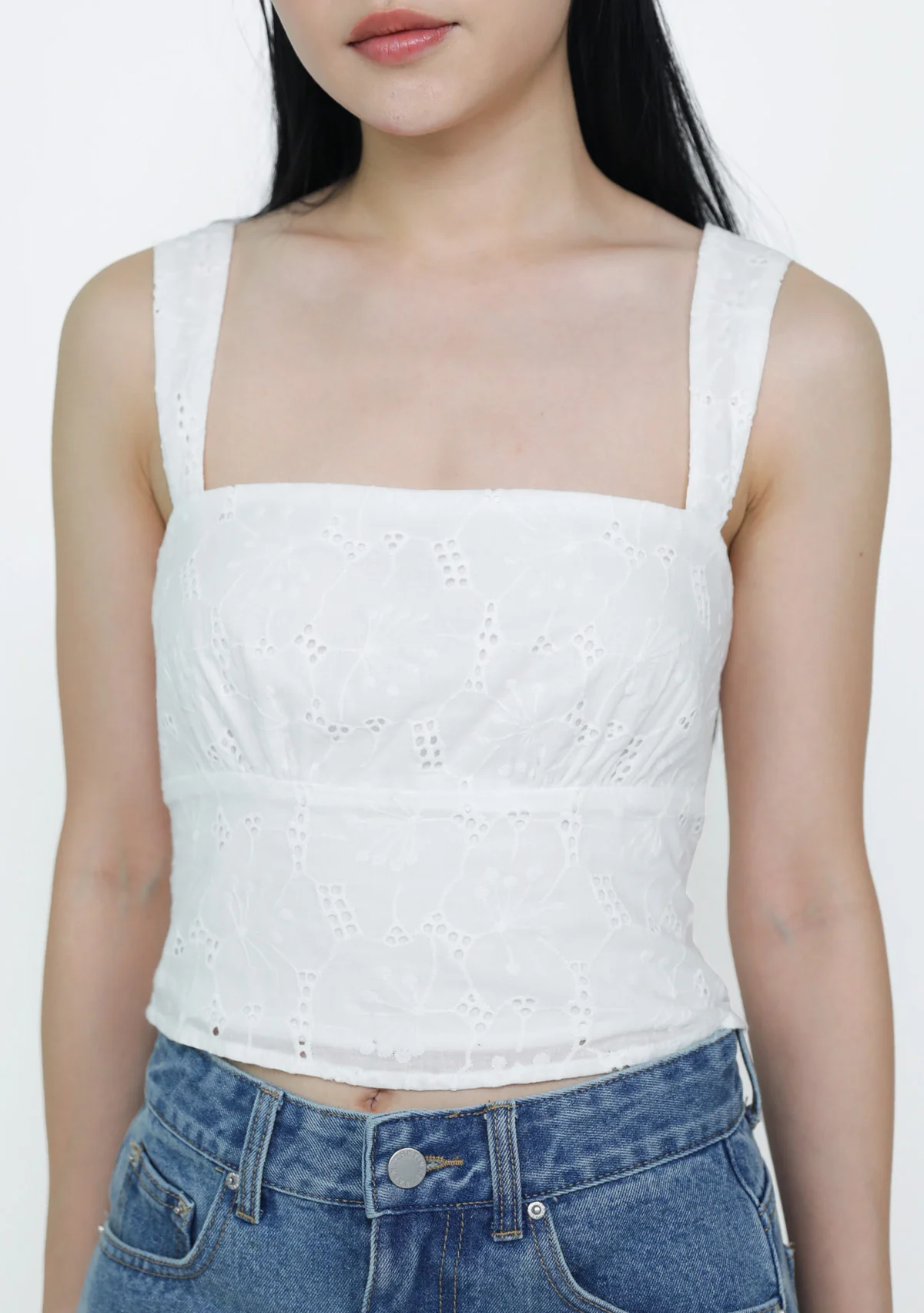 Caity Eyelet Top - Image 10
