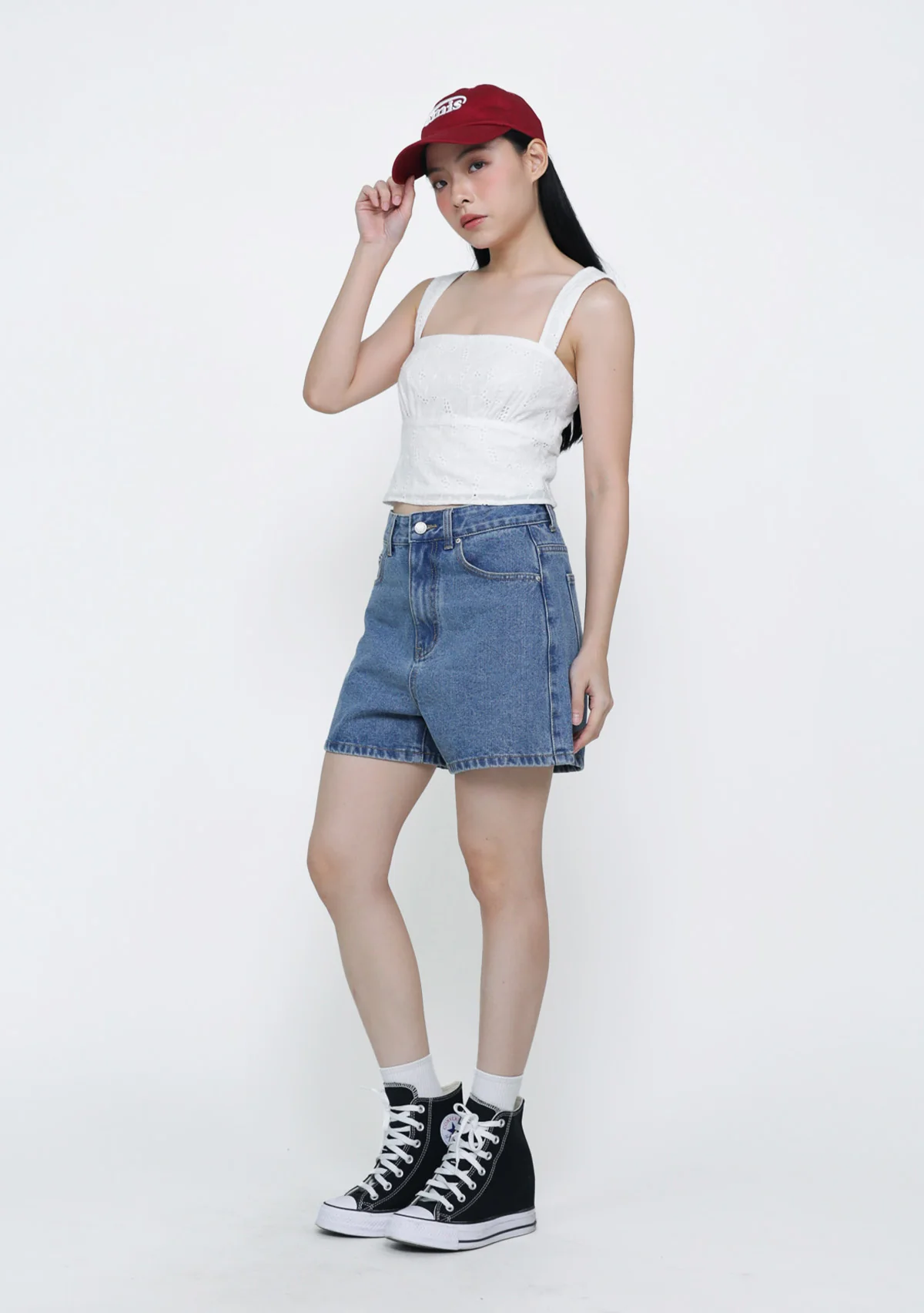 Caity Eyelet Top - Image 2