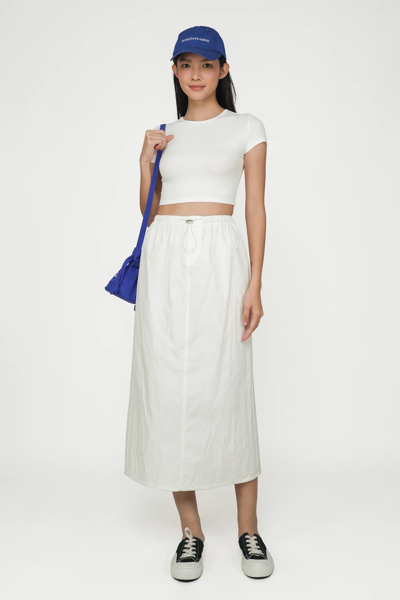 Fallon Parachute Drawstring Skirt - Image 6