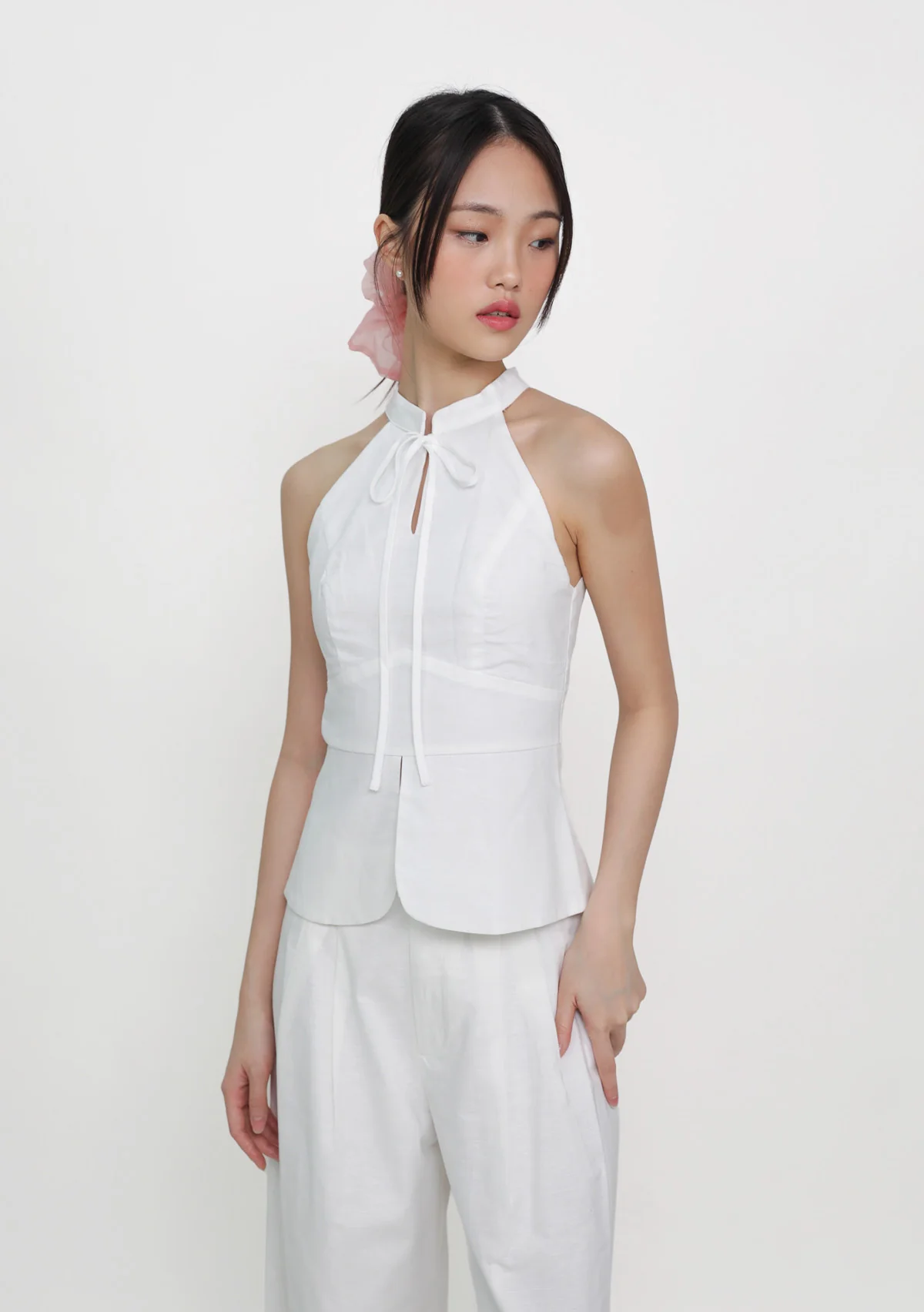 Fang Keyhole Qipao Halter Top - Image 13