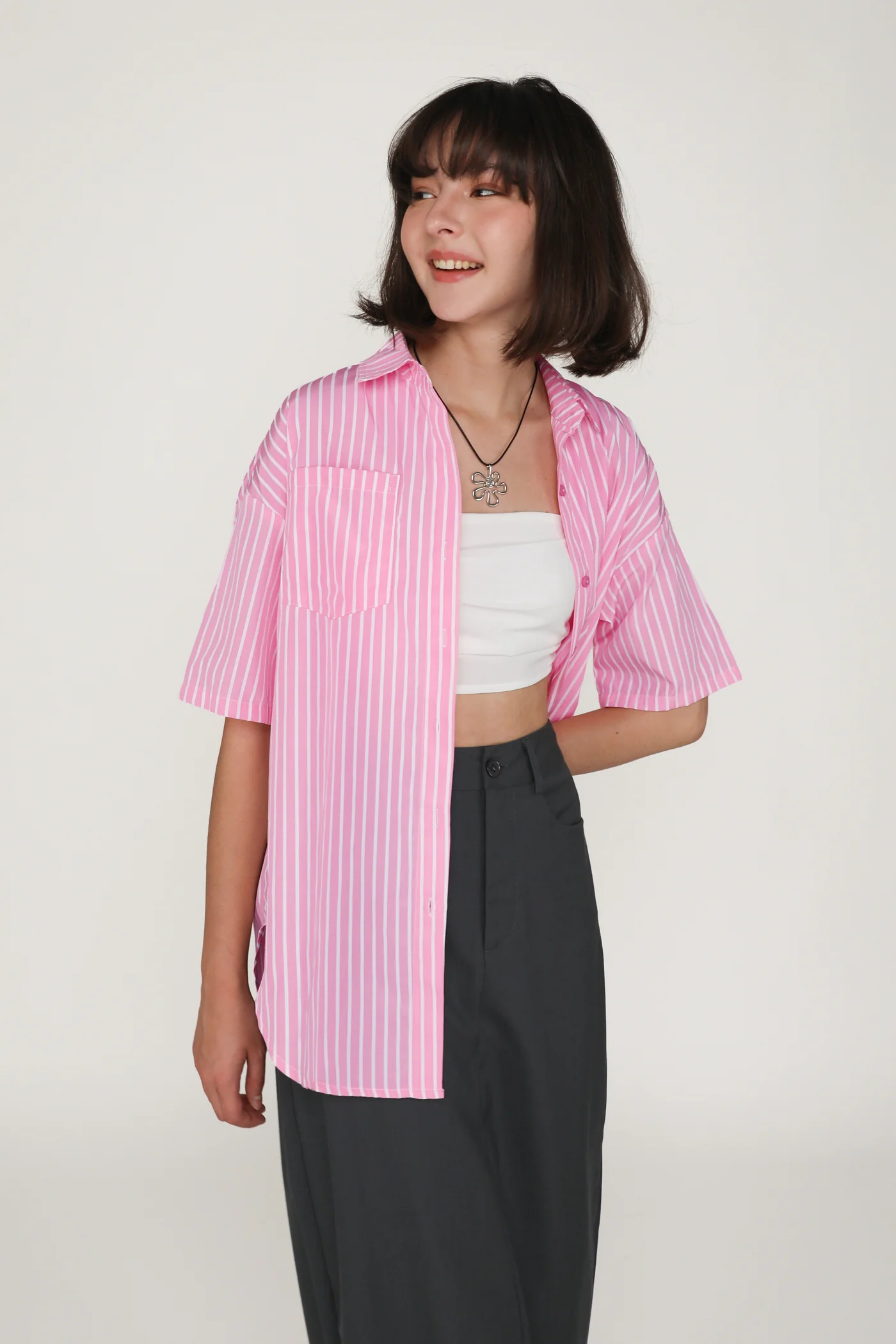 Felix Oversized Short Sleeve Top - Image 12