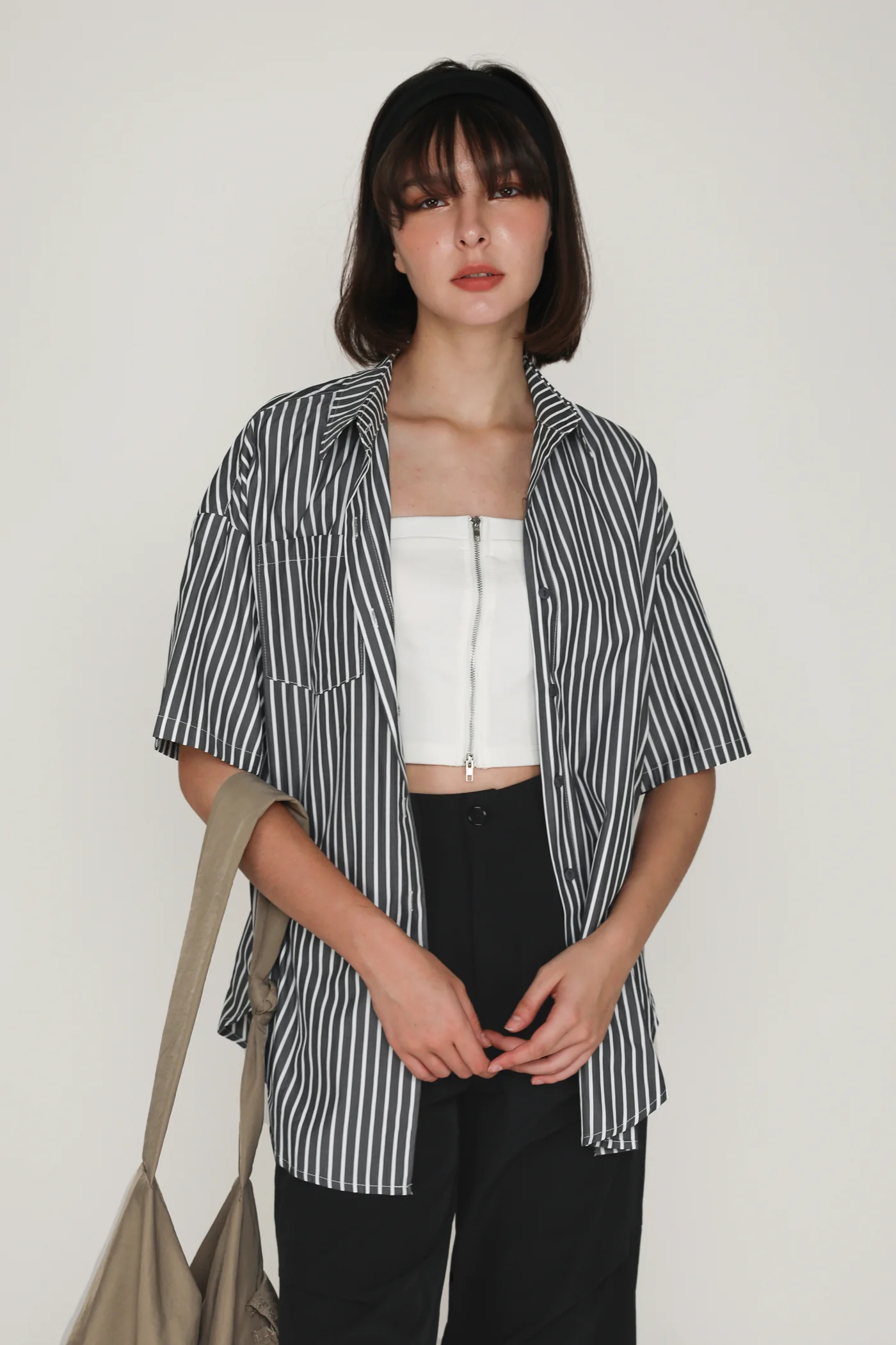 Felix Oversized Short Sleeve Top - Image 3