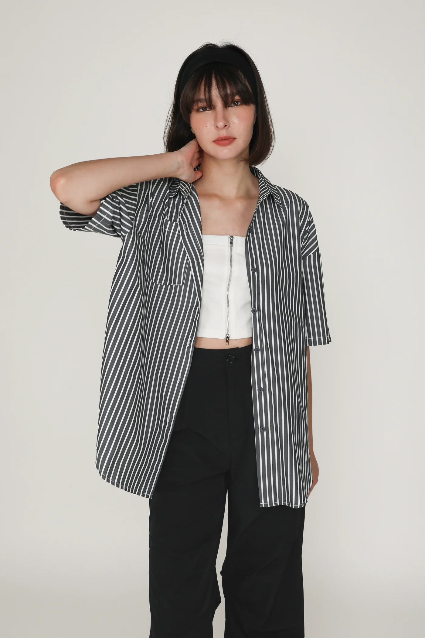 Felix Oversized Short Sleeve Top - Image 5
