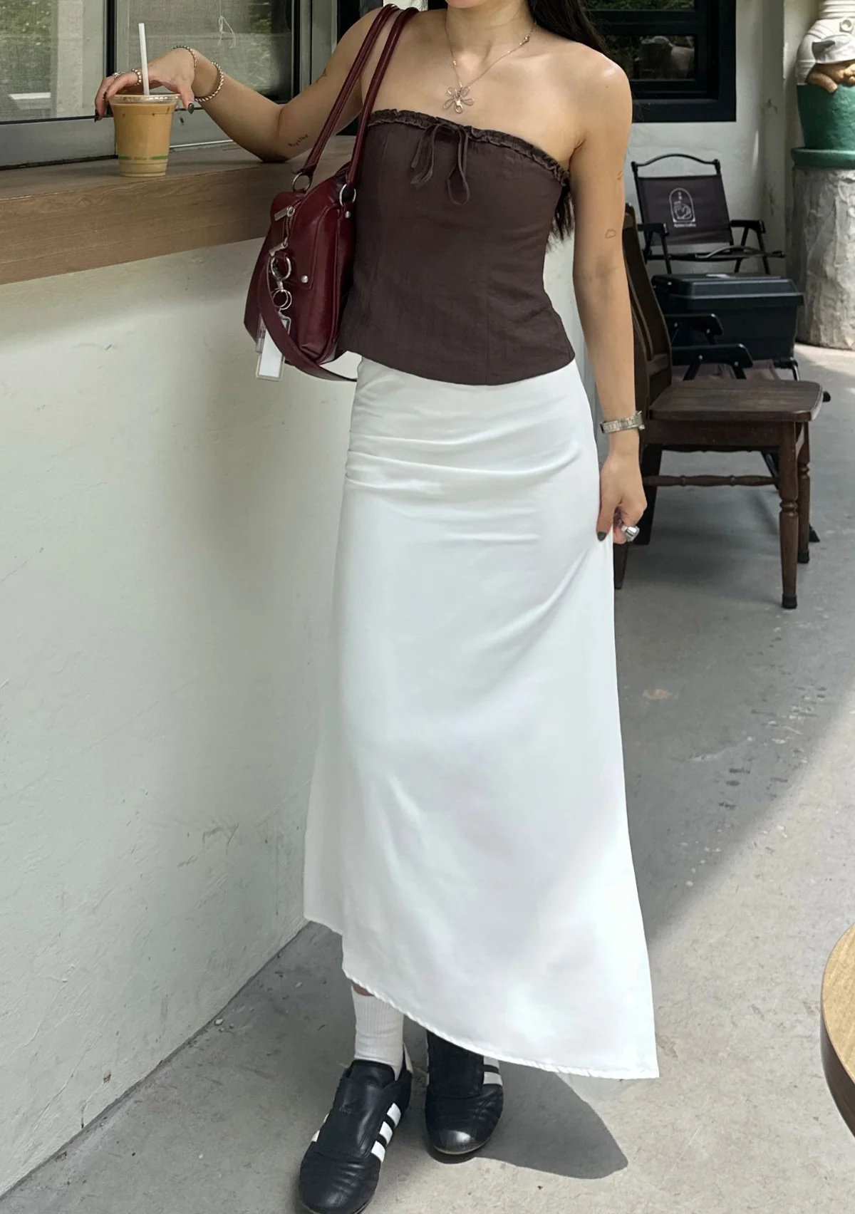 Feya Ruffles Tube Top