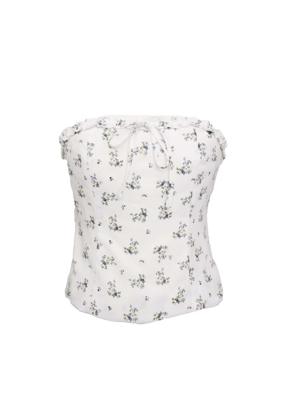 Feya Ruffles Tube Top (Floral) - Image 2
