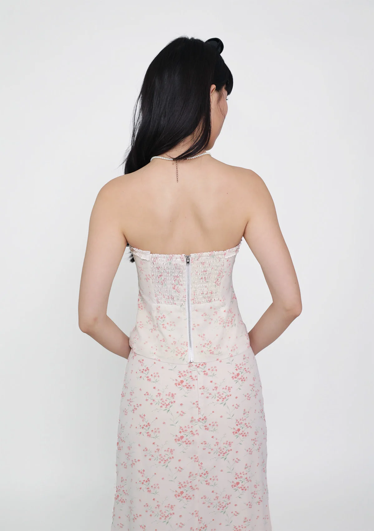 Feya Ruffles Tube Top (Floral) - Image 6