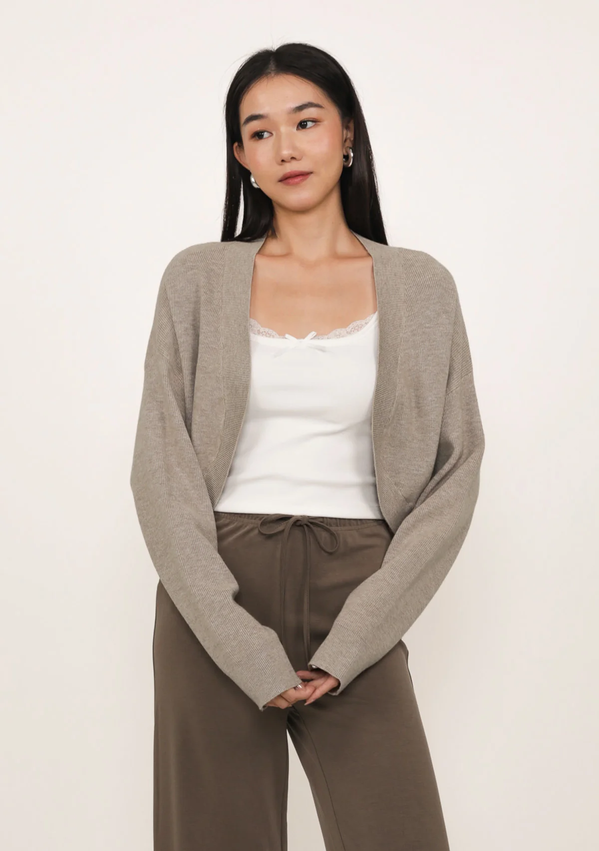 Fifi Knit Crop Cardigan - Image 18