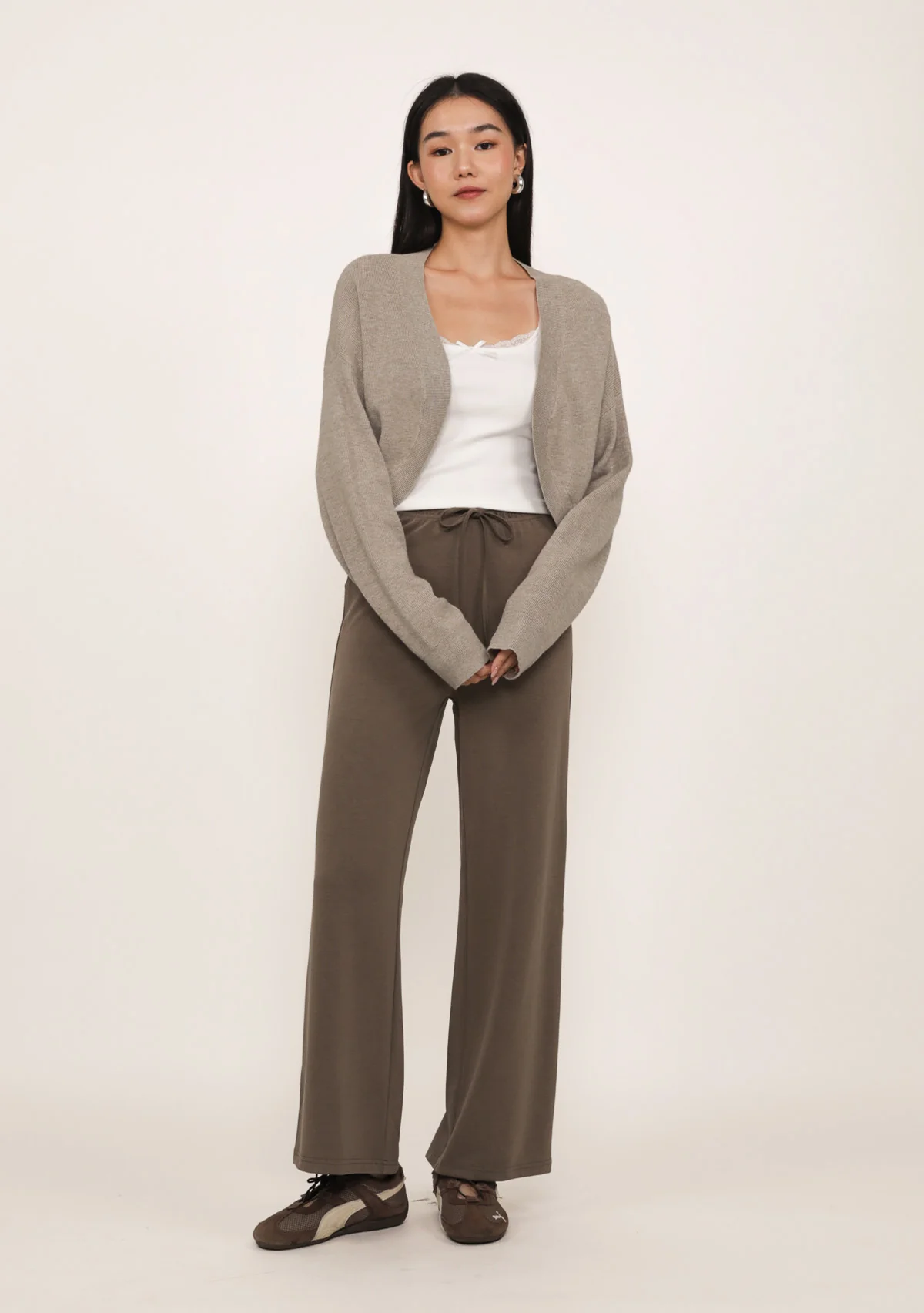 Fifi Knit Crop Cardigan - Image 4