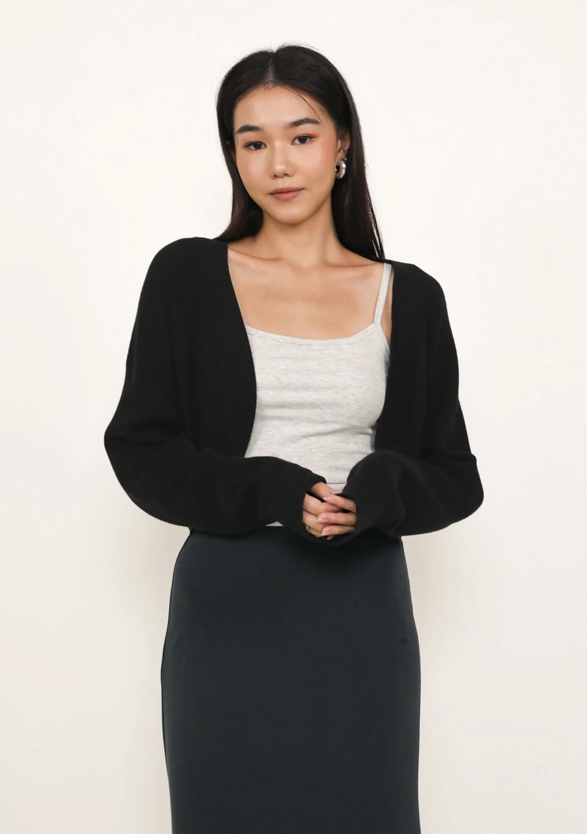 Fifi Knit Crop Cardigan - Image 6
