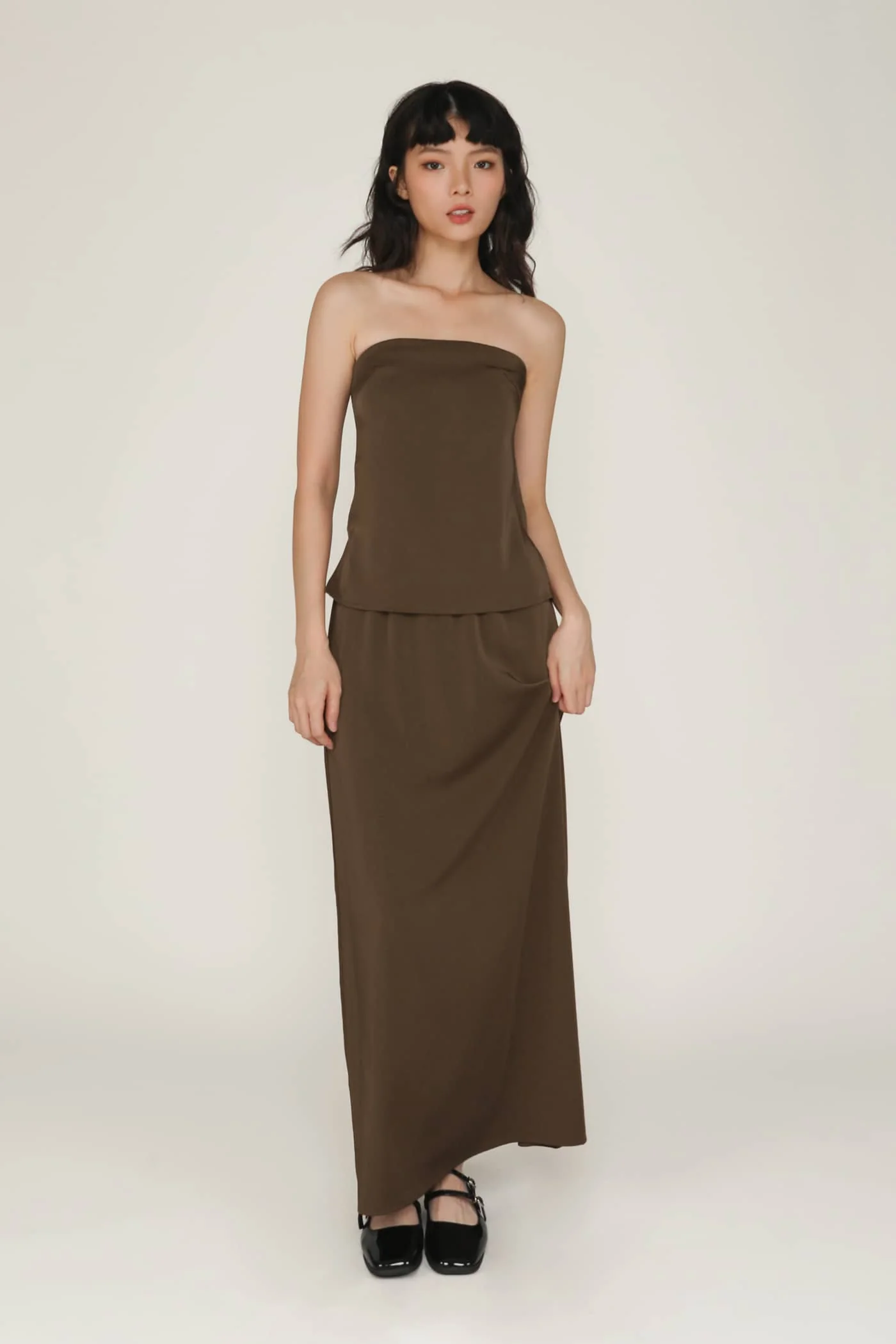 Fiore Satin Maxi Skirt - Image 10