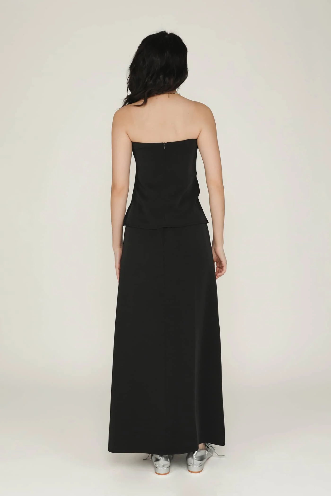 Fiore Satin Maxi Skirt - Image 7