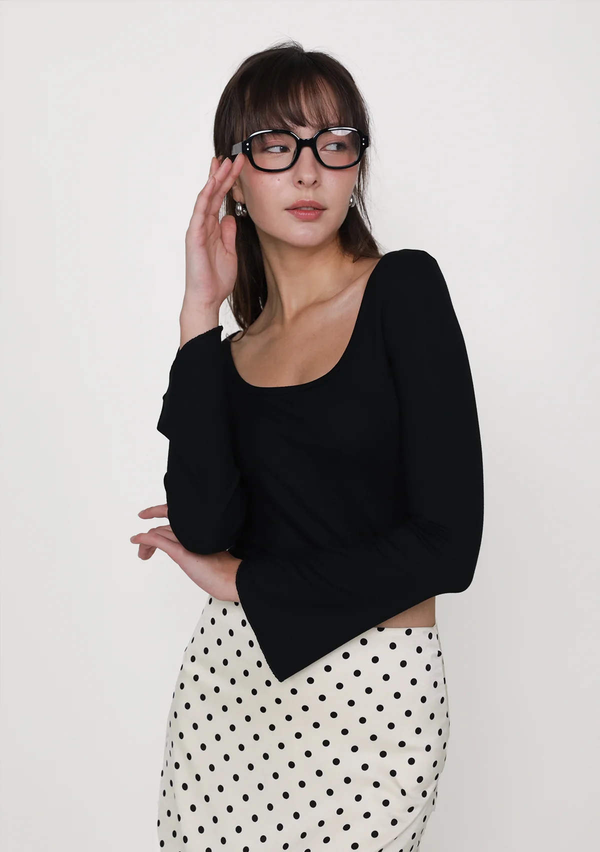 Mizu Flare Sleeve Padded Top - Image 10