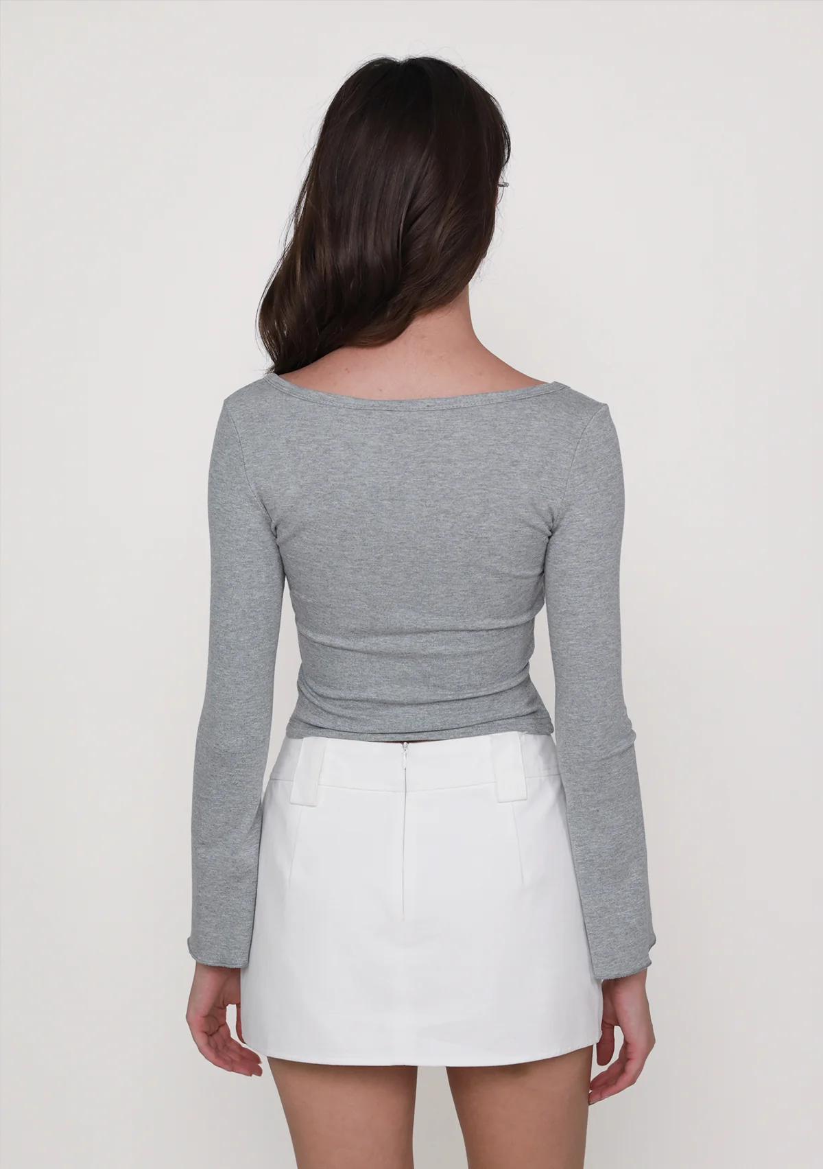 Mizu Flare Sleeve Padded Top - Image 21
