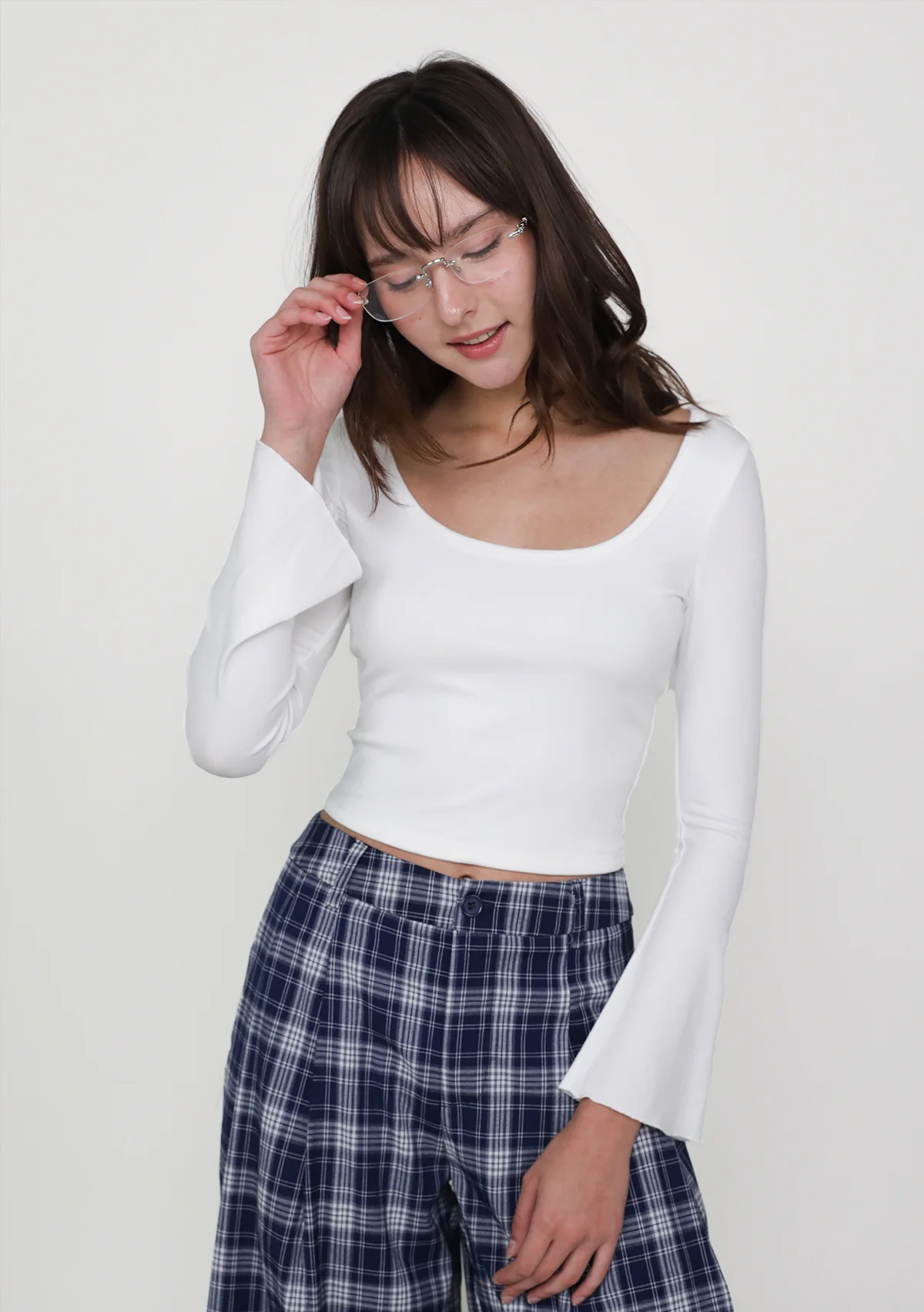 Mizu Flare Sleeve Padded Top - Image 6