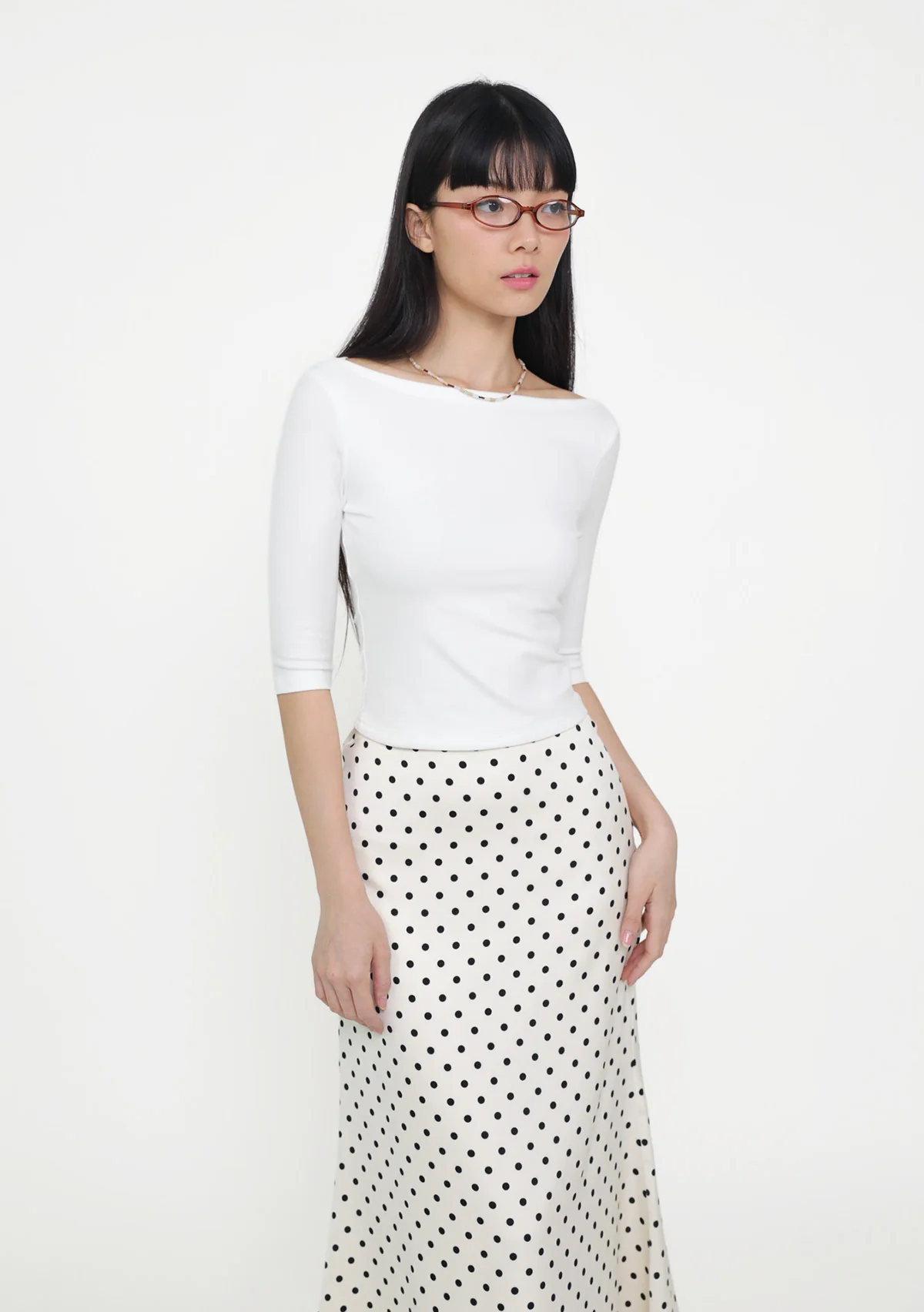 Florence Boat Neck Sleeve Padded Top - Image 16