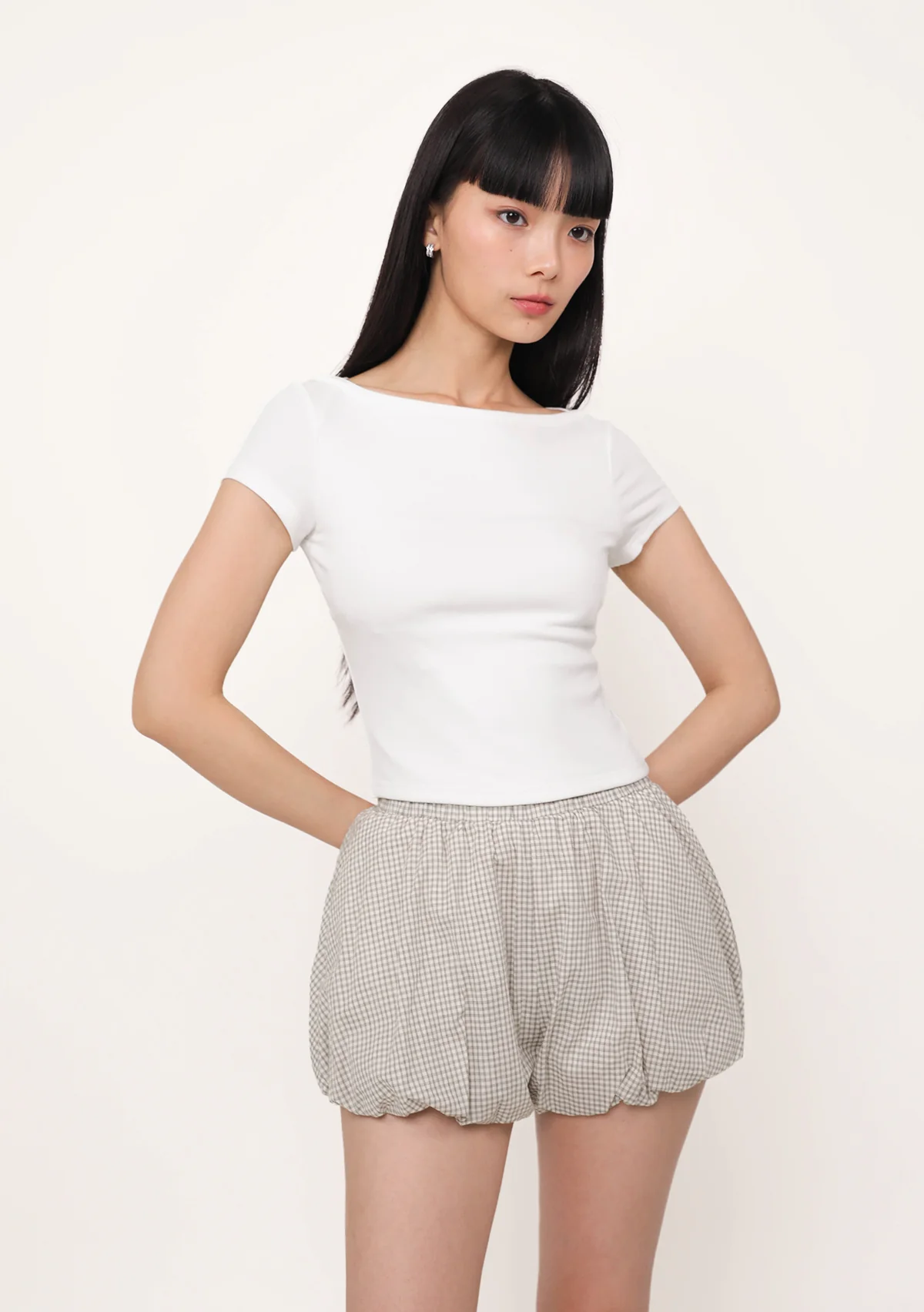 Florence Short Sleeve Padded Top