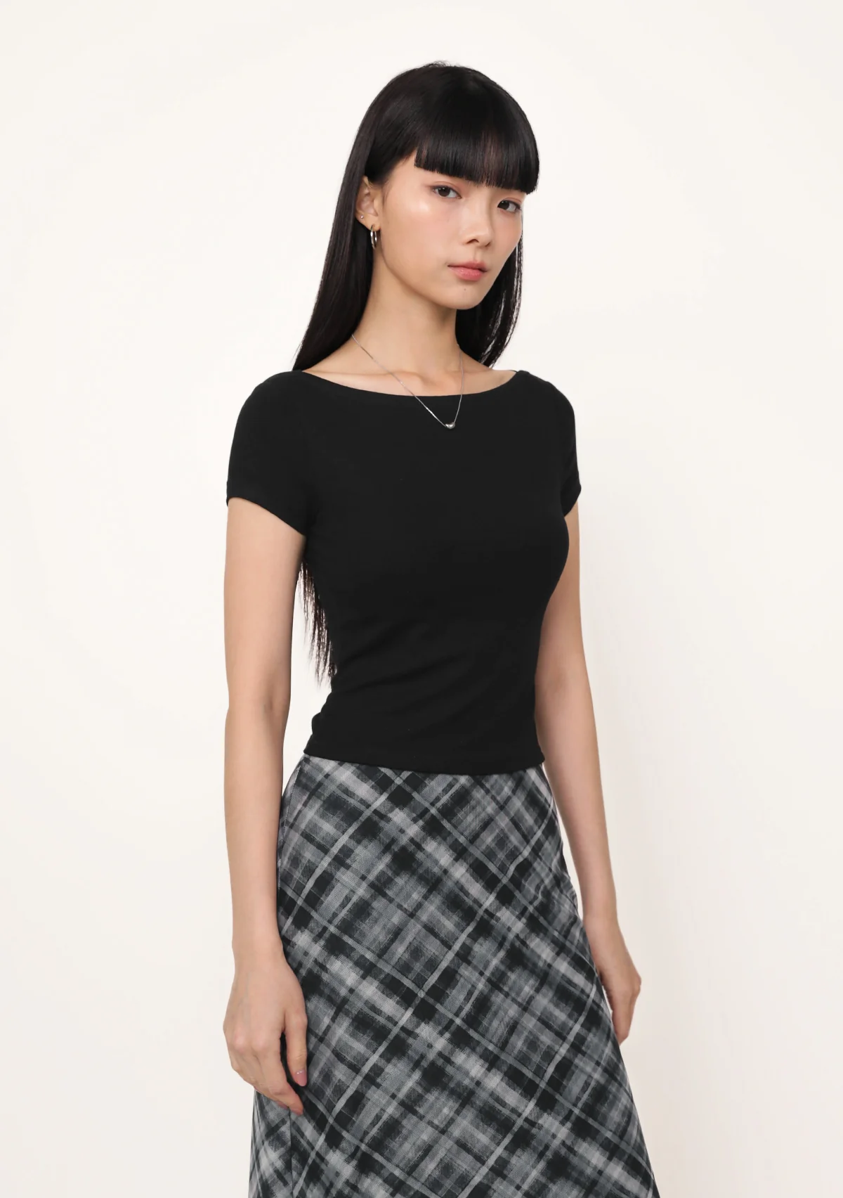 Florence Short Sleeve Padded Top - Image 10