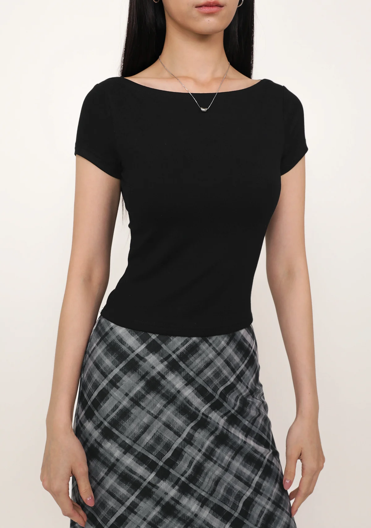Florence Short Sleeve Padded Top - Image 12