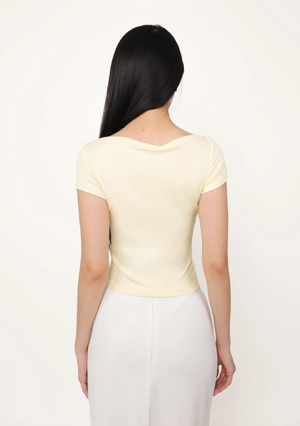 Florence Short Sleeve Padded Top - Image 17