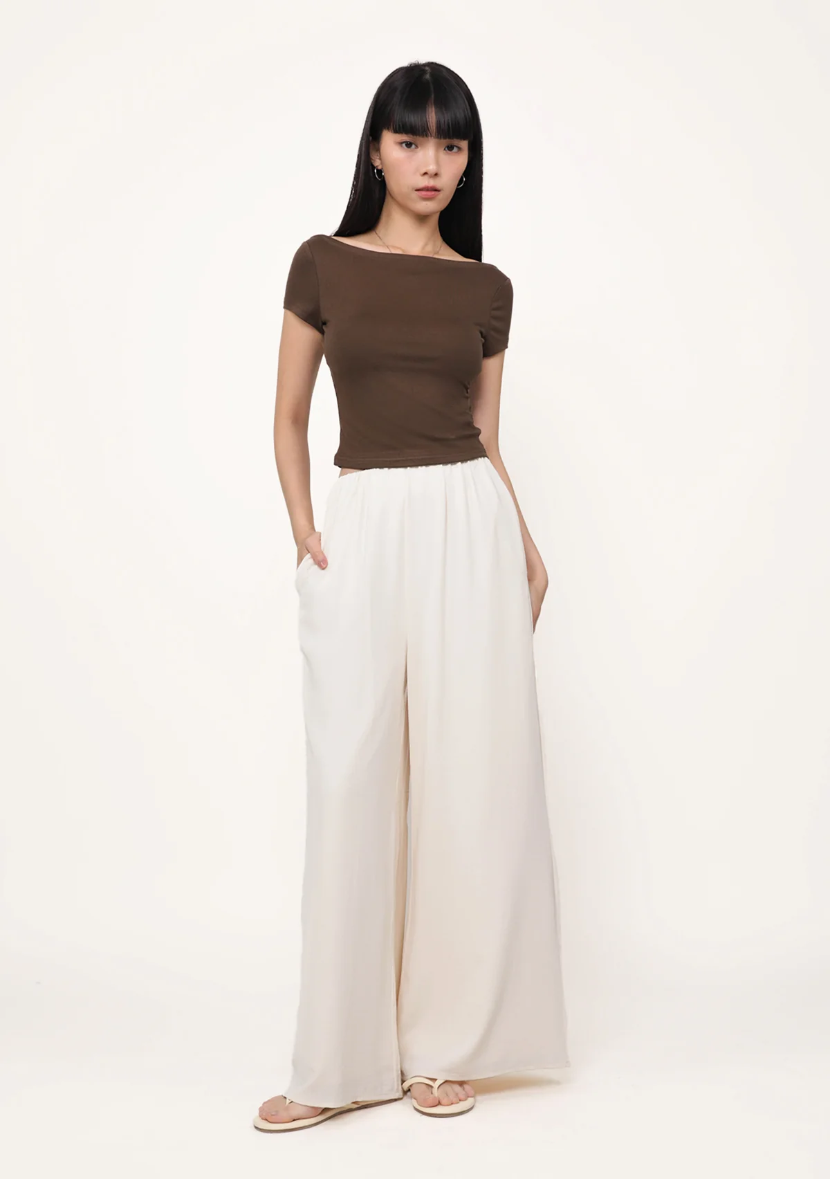 Florence Short Sleeve Padded Top - Image 22