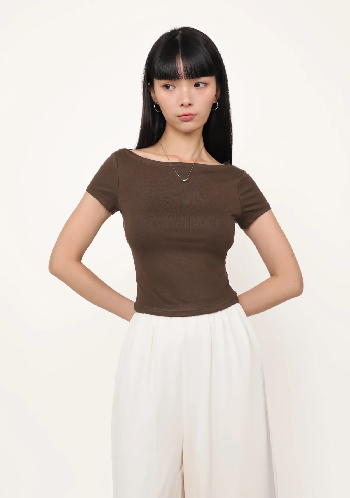 Florence Short Sleeve Padded Top - Image 5