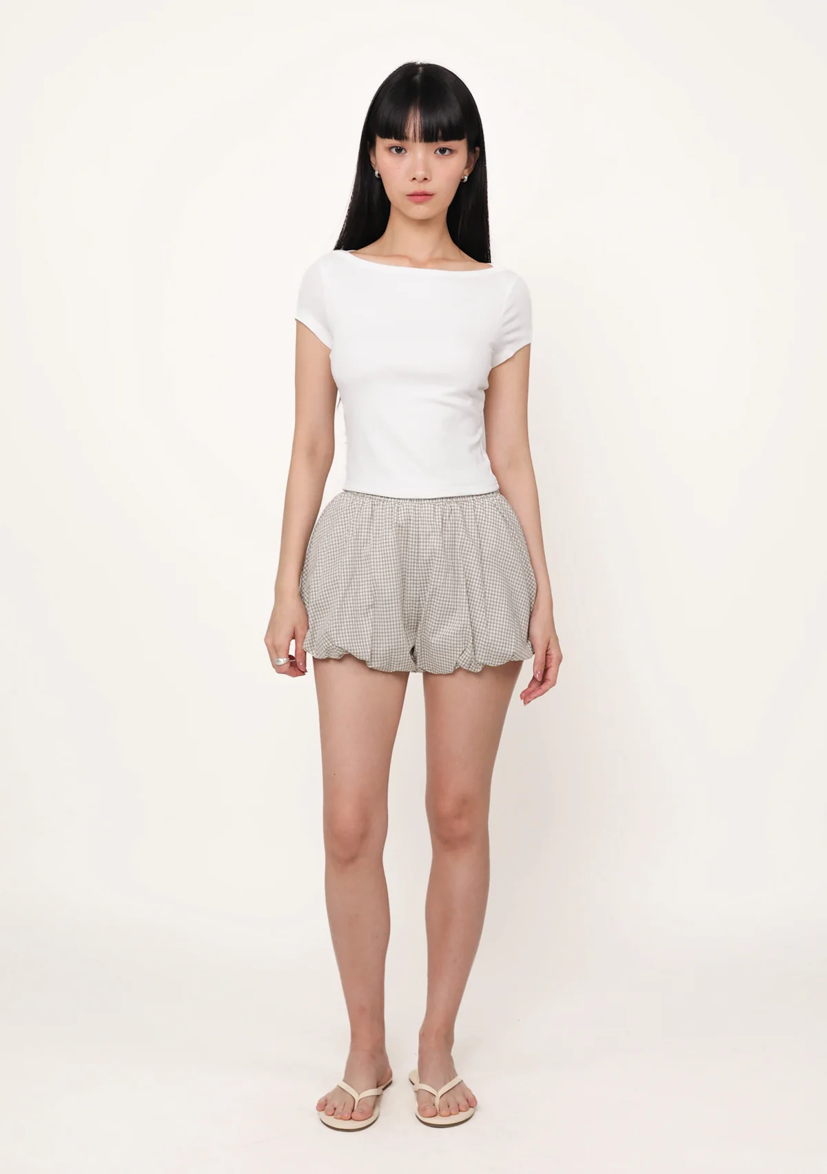 Florence Short Sleeve Padded Top - Image 6
