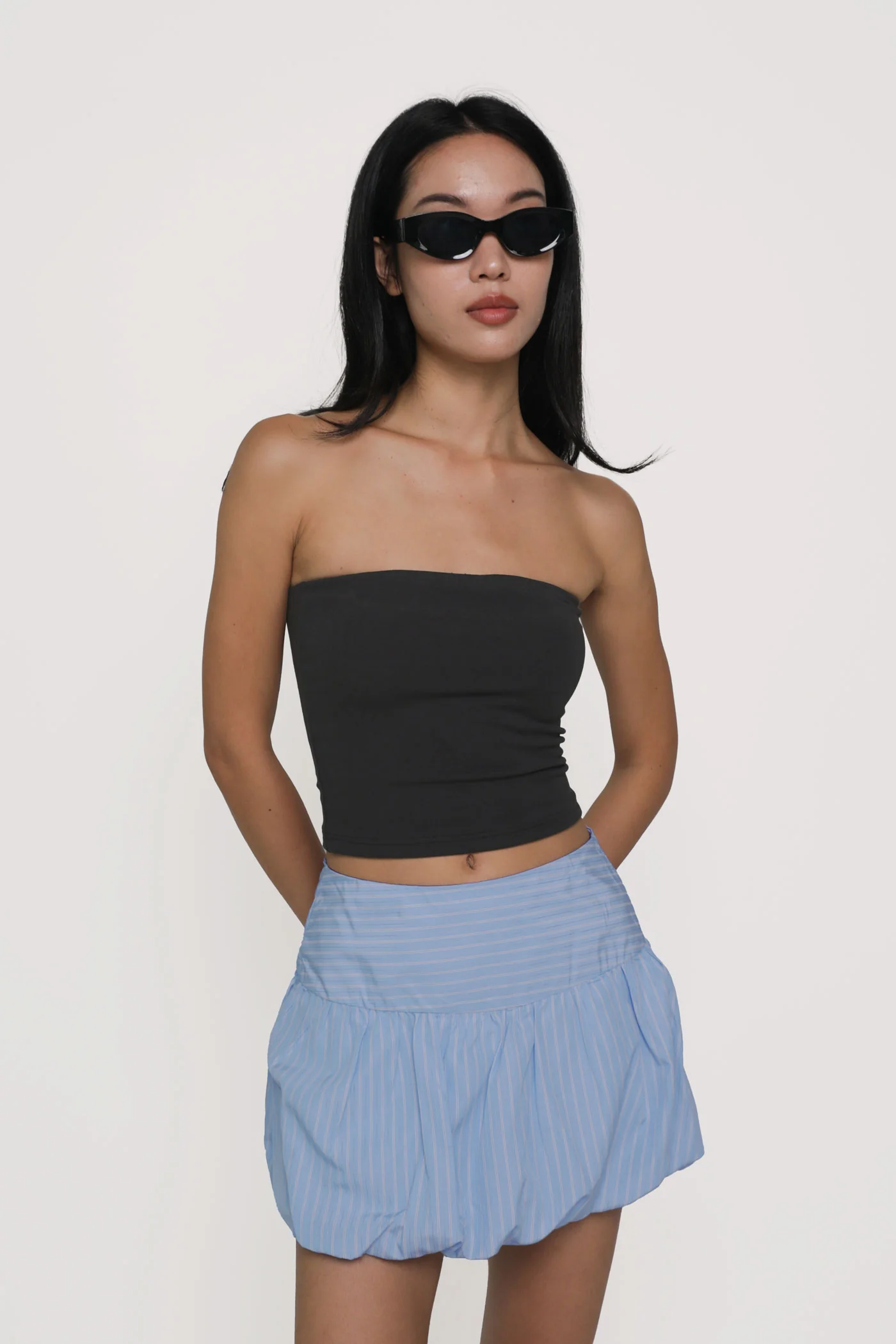 Francis Drop Waist Bubble Skorts - Image 3