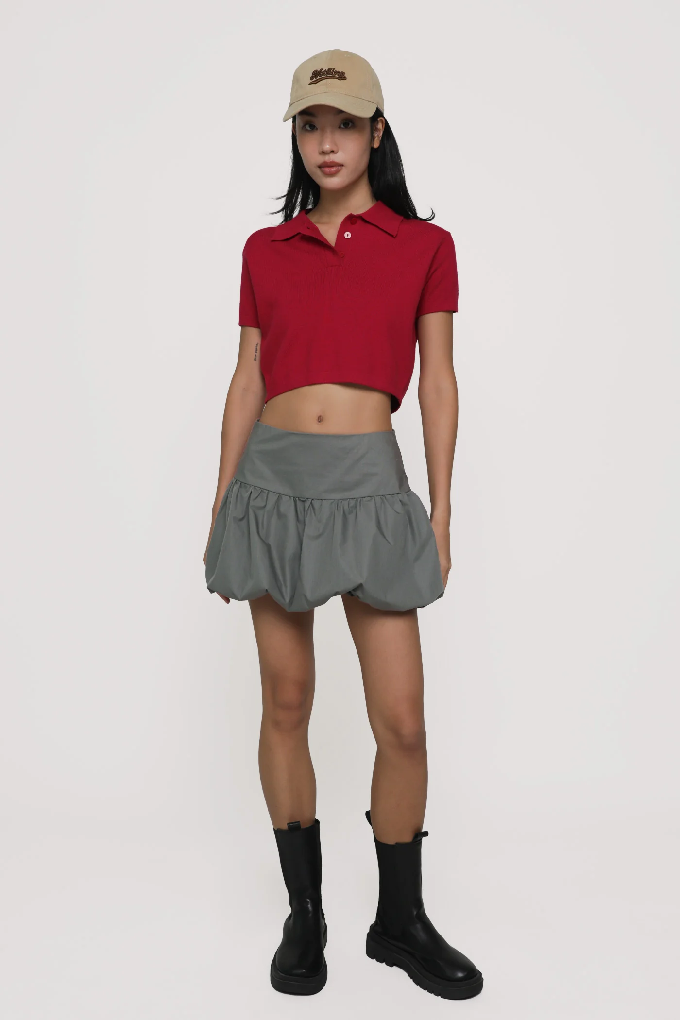 Francis Drop Waist Bubble Skorts - Image 9