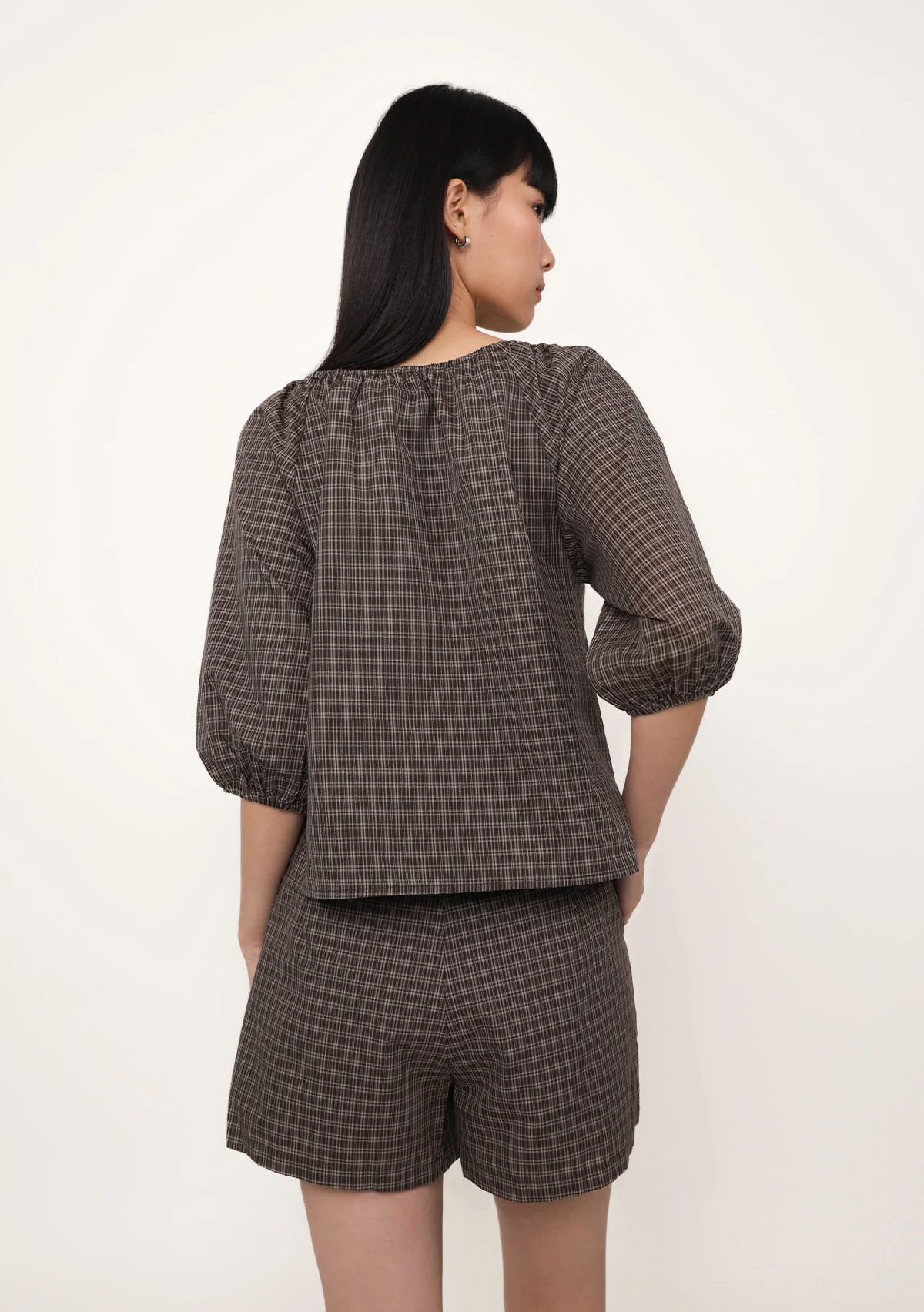 Frankie Tailored Shorts (Plaid) - Image 11