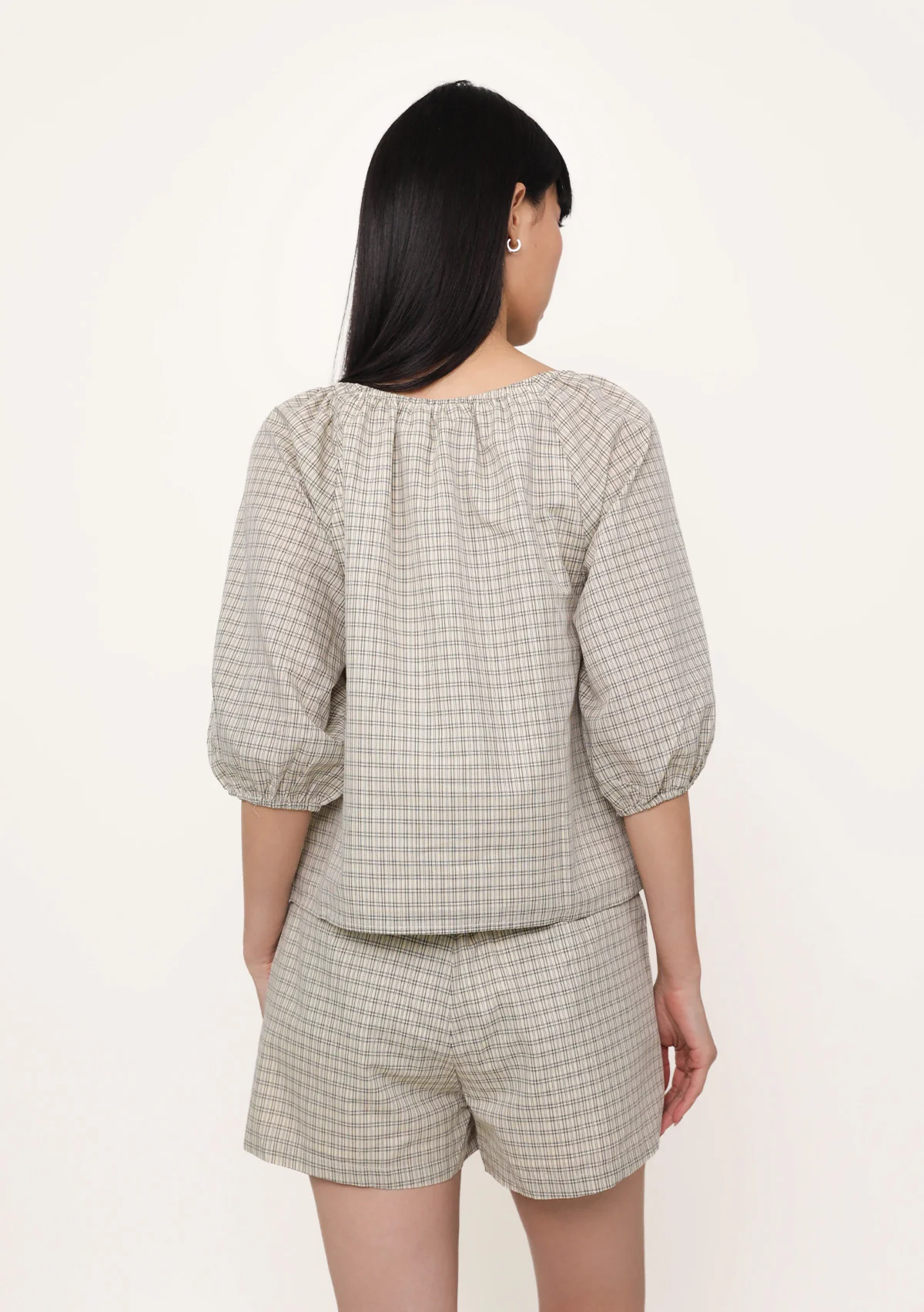 Frankie Tailored Shorts (Plaid) - Image 6