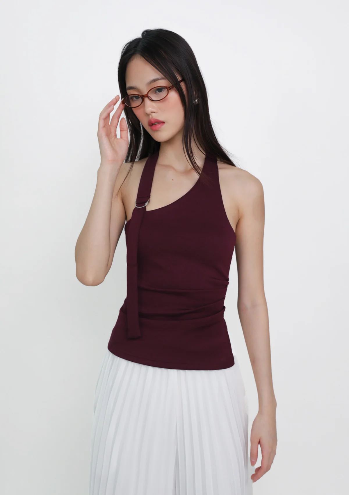 Gaia Asymmetrical Padded Top - Image 3