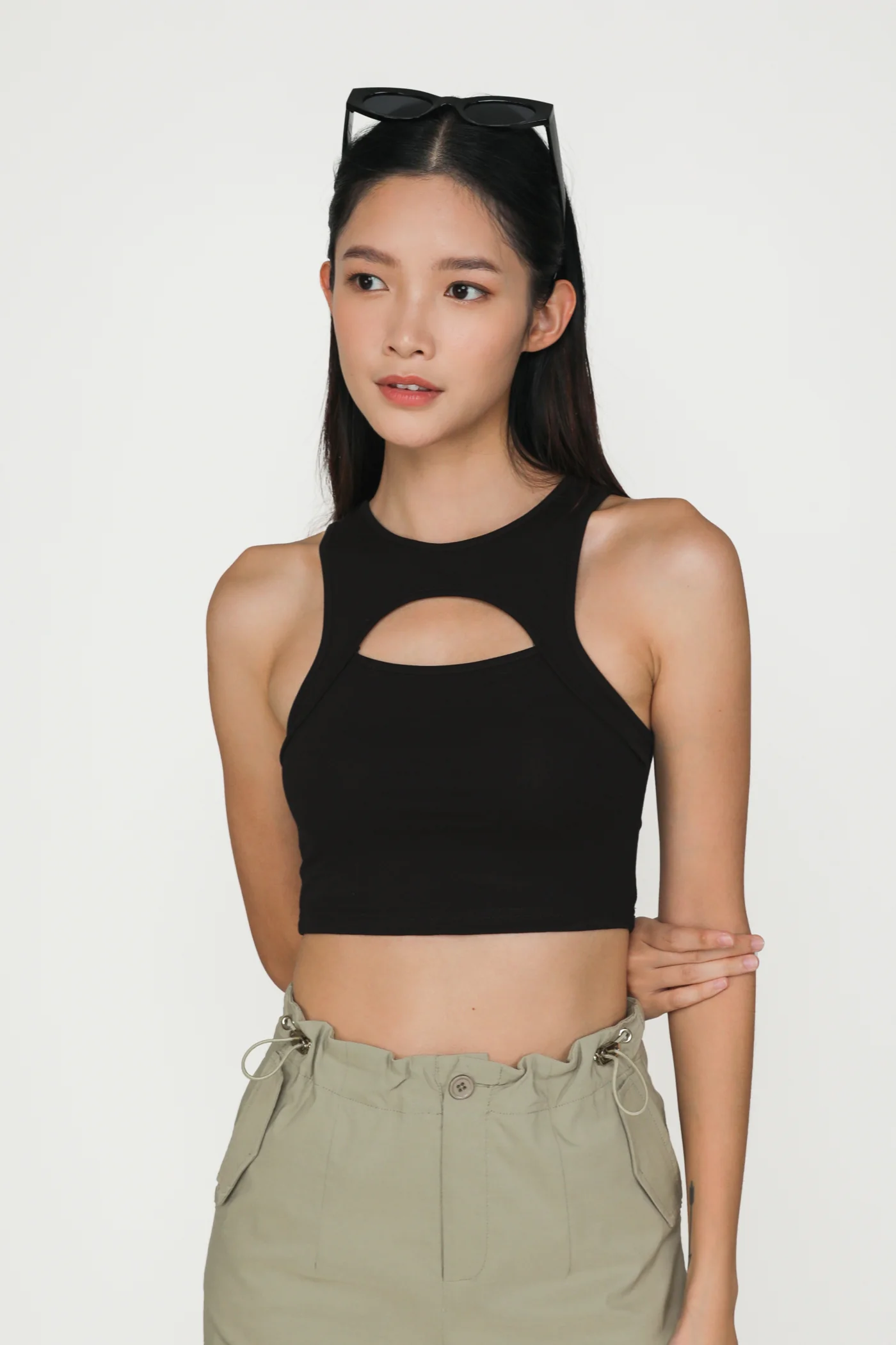 Gia Cut Out Racercut Top - Image 20
