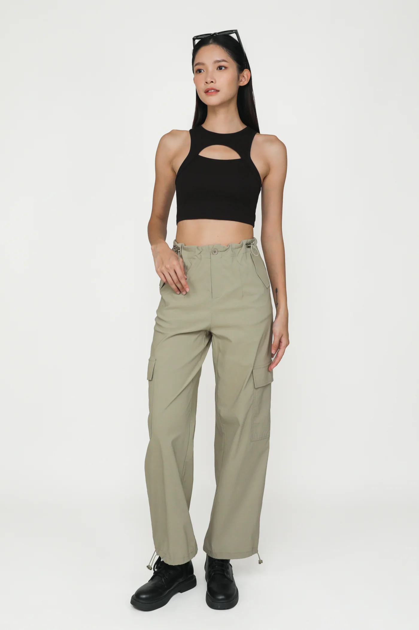 Gia Cut Out Racercut Top - Image 21
