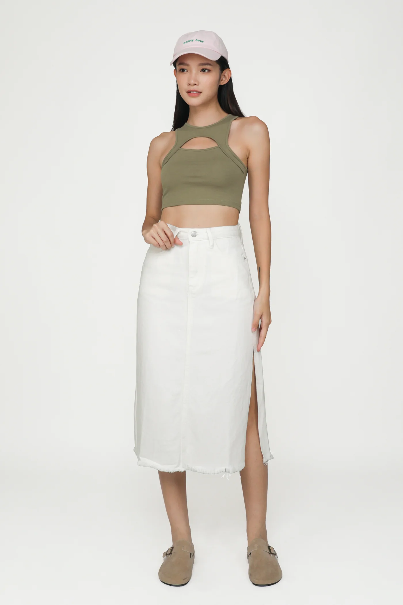 Gia Cut Out Racercut Top - Image 6