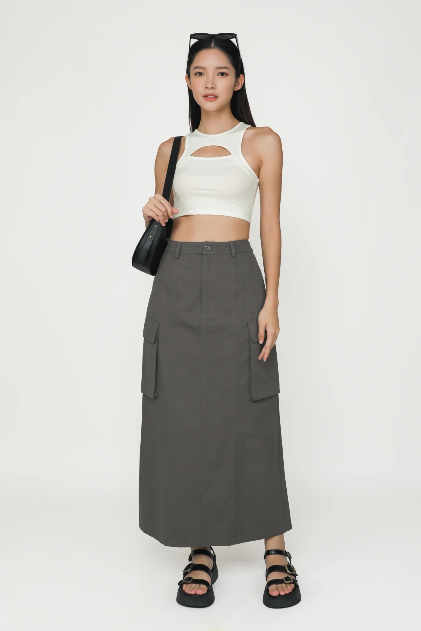 Gia Cut Out Racercut Top - Image 9
