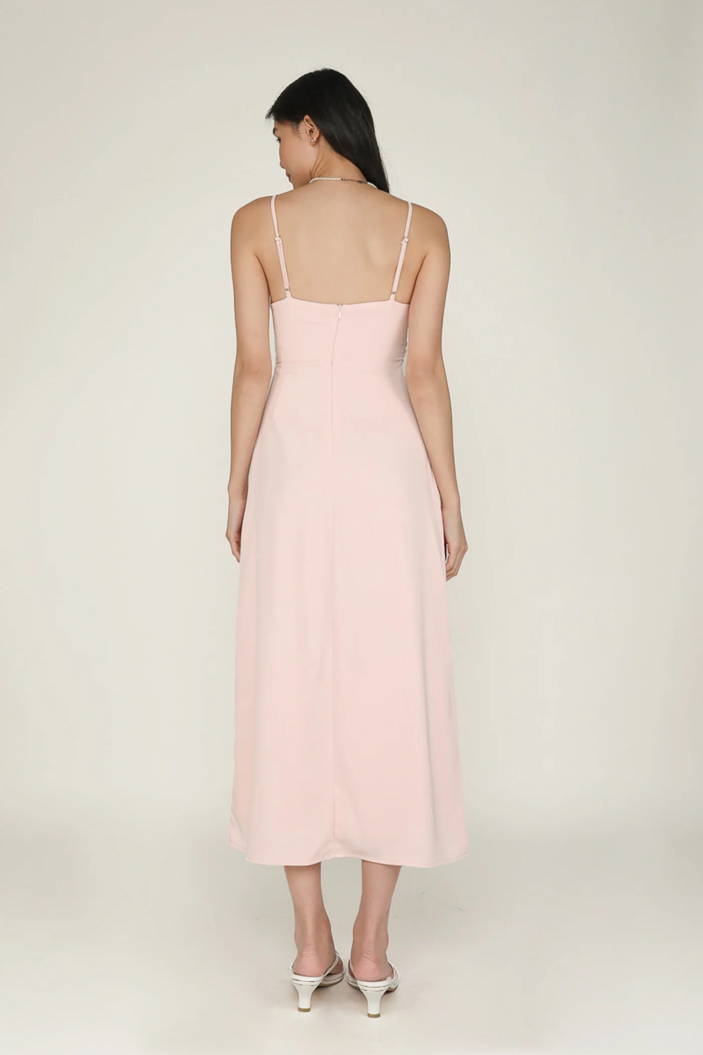 Giana Twist Front Padded Midi Dress - Image 21