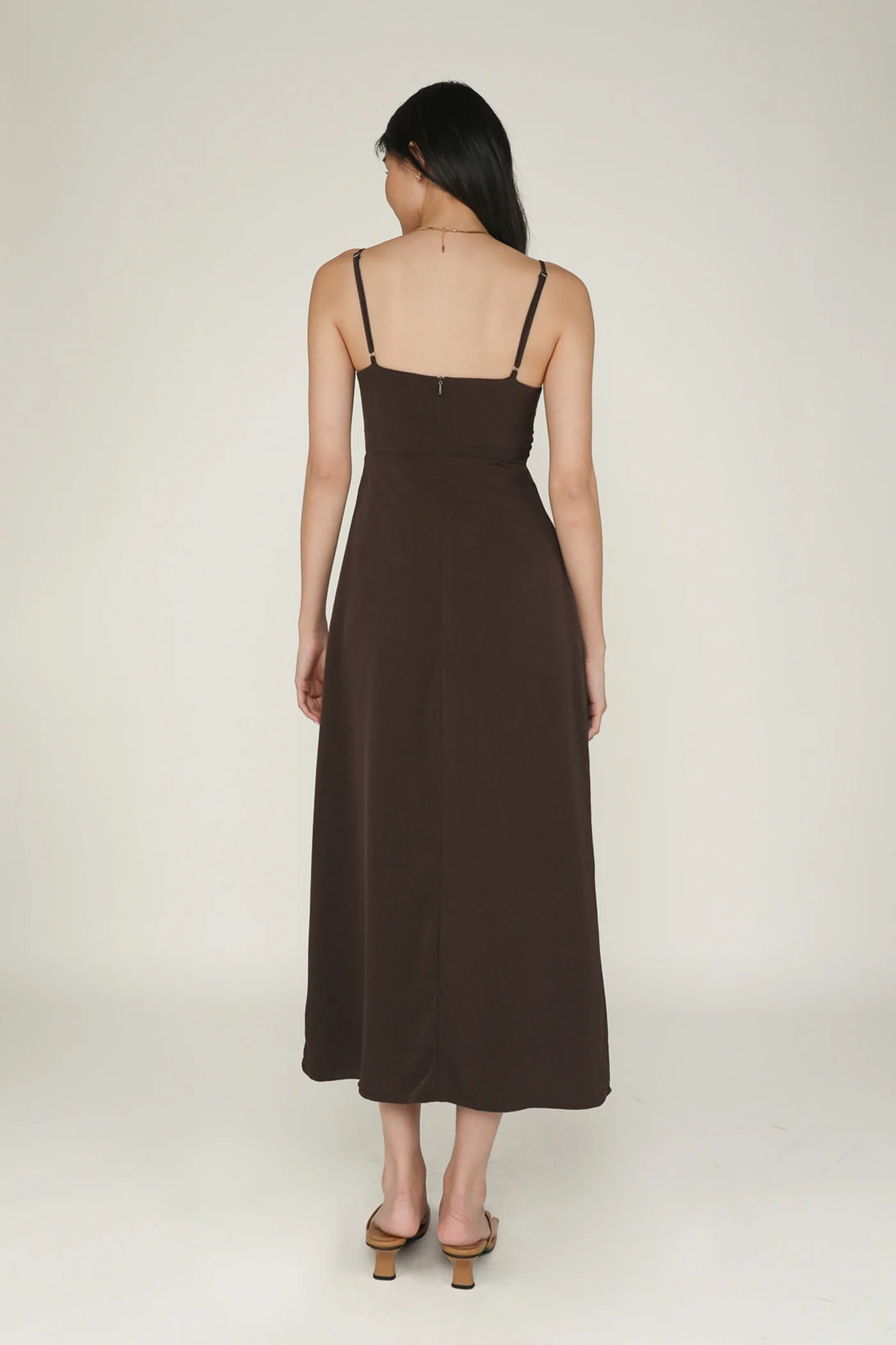 Giana Twist Front Padded Midi Dress - Image 7