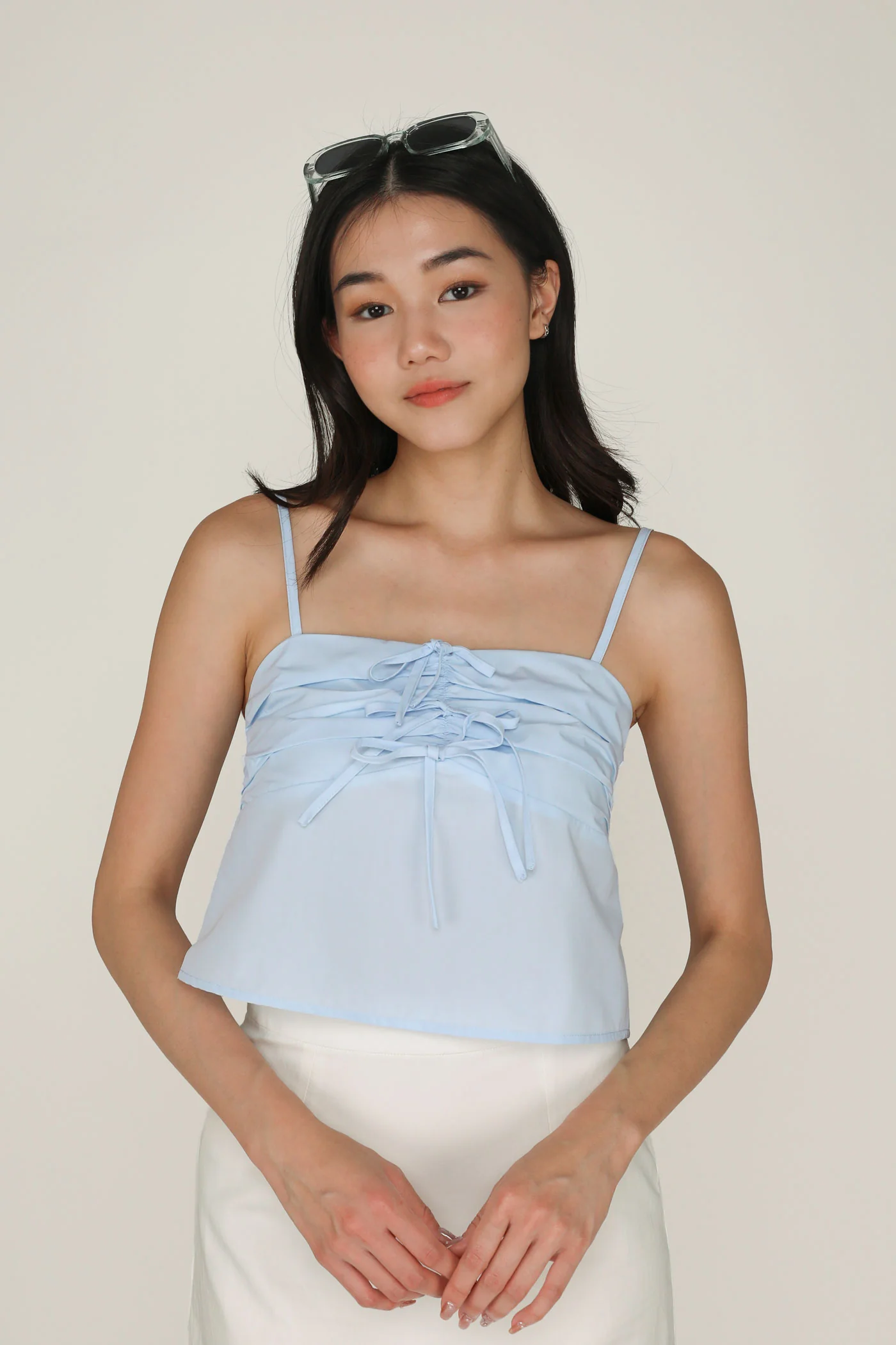 Gigi Ribbon Spag Top - Image 11