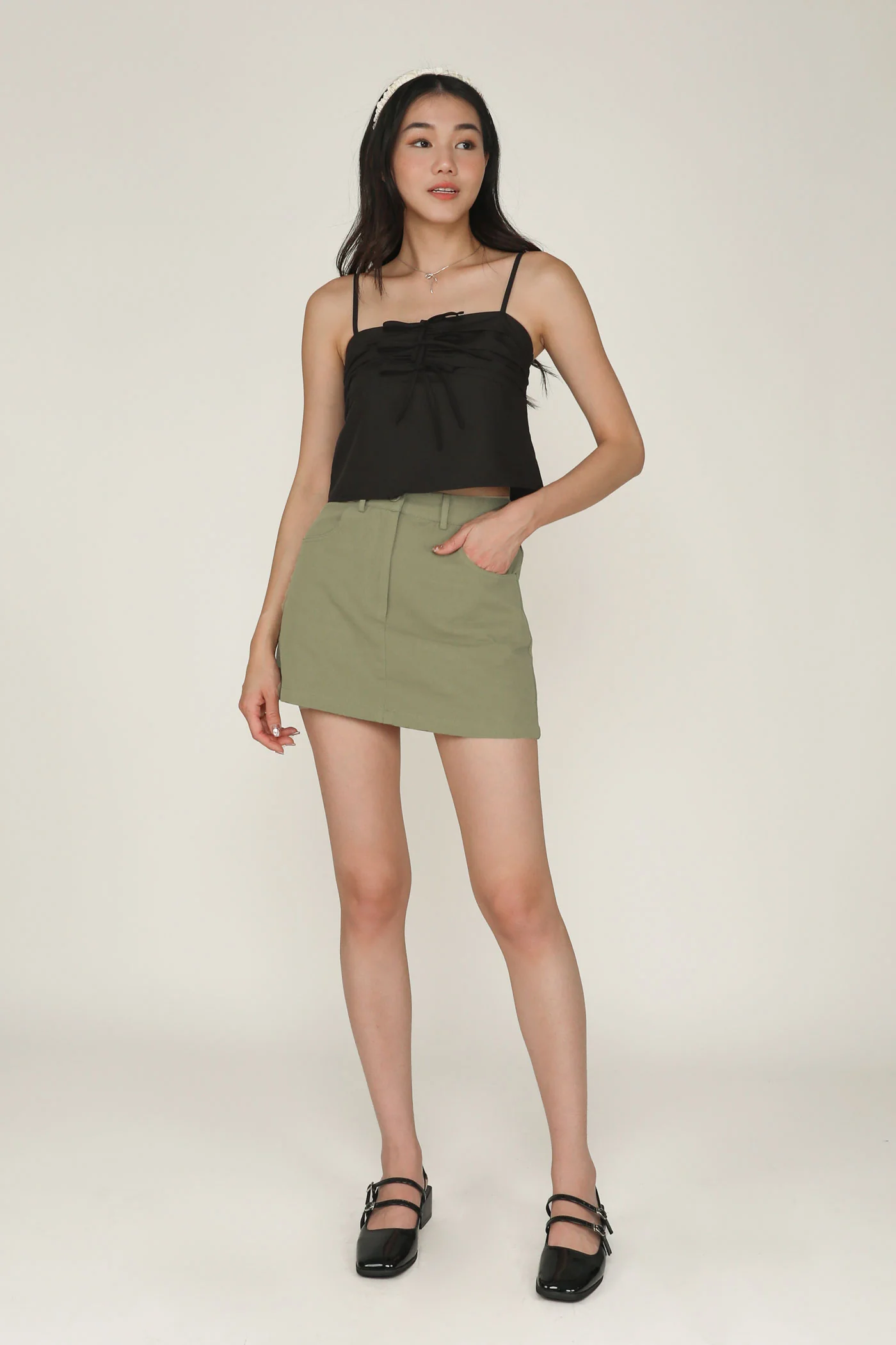 Gigi Ribbon Spag Top - Image 17